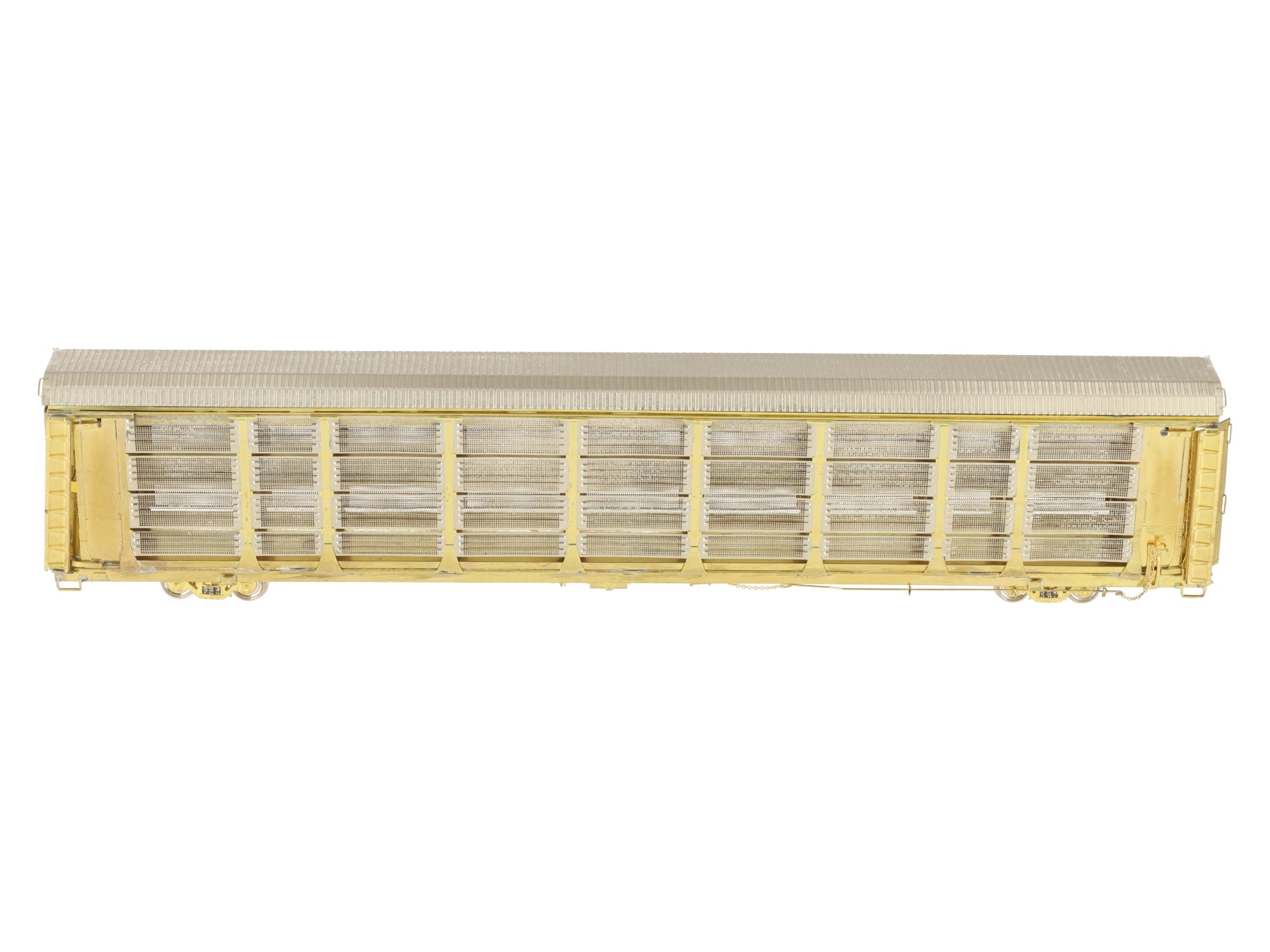 Overland OMI-3120 HO Scale BRASS Thrall Bi-Level Enclosed Auto Rack -Unpainted EX/Box