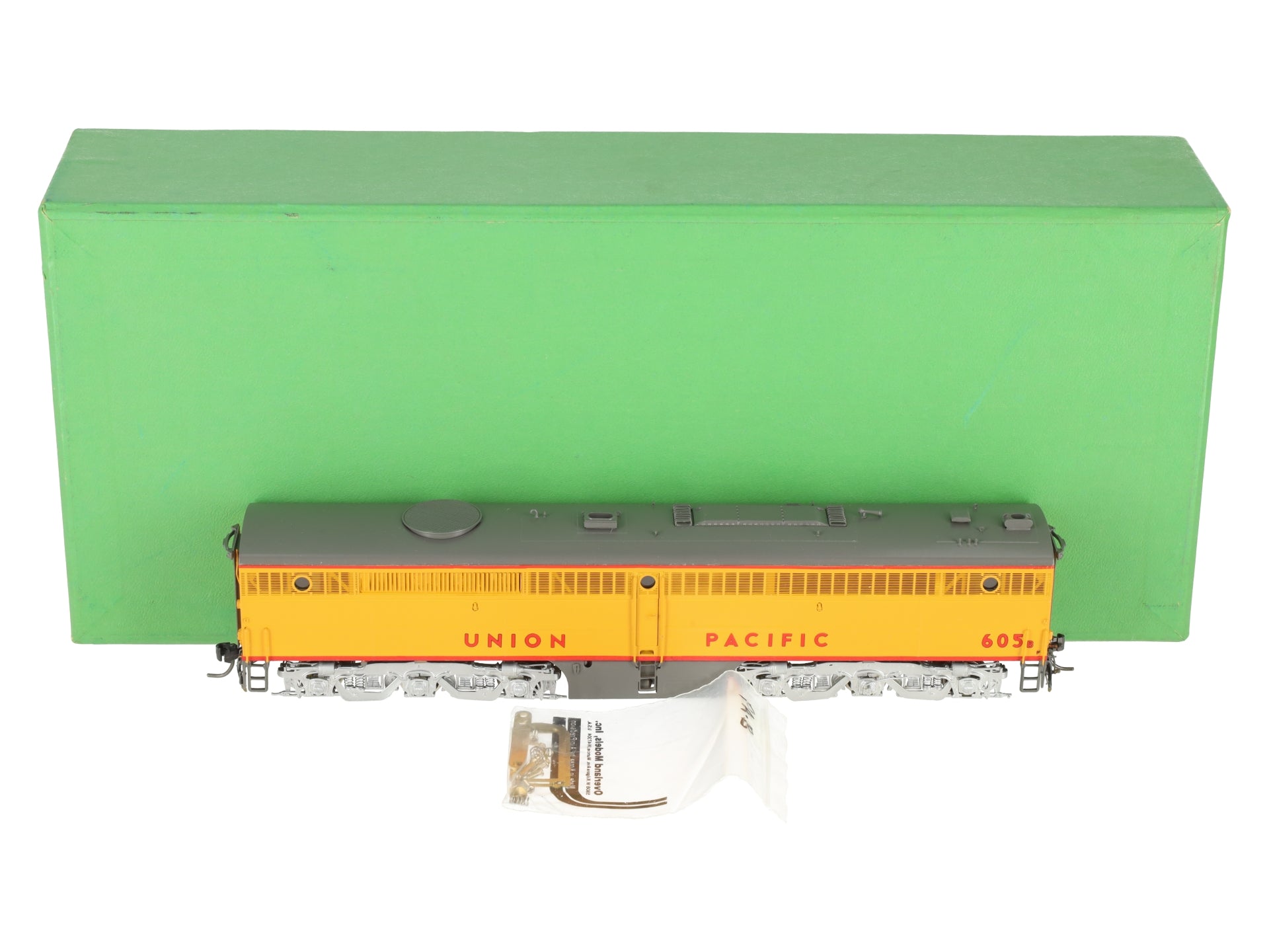 Overland OMI-5754 HO Scale BRASS Union Pacific PB-1 Powered Diesel -F/P EX/Box