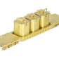 Overland OMI-3198 HO 6-Axle 55' Deep Well Car w/Load -Unpainted EX/Box