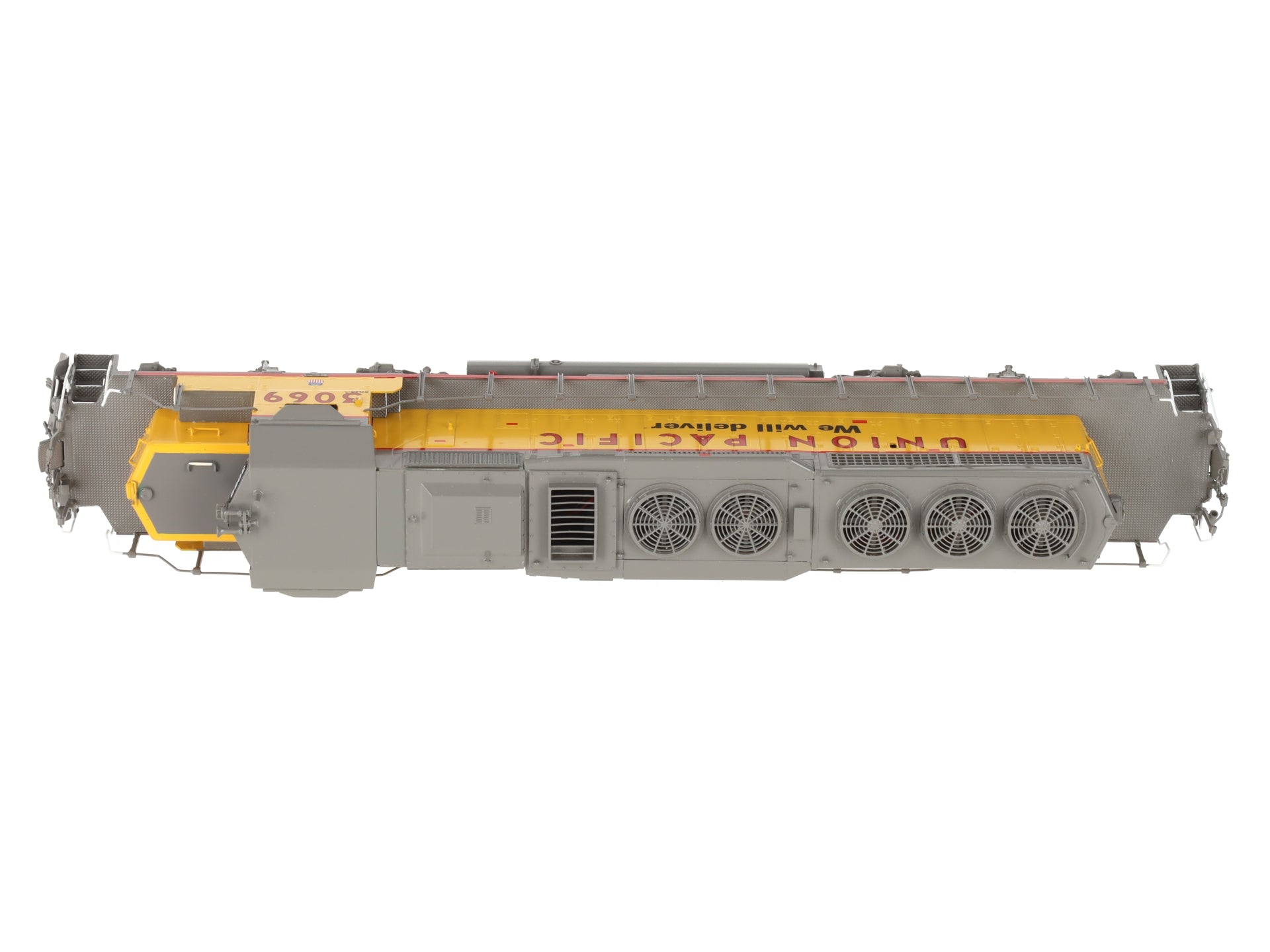 Overland OMI-6674.1 HO BRASS UP SD40-2 Diesel Locomotive w/Lights -F/P EX/Box
