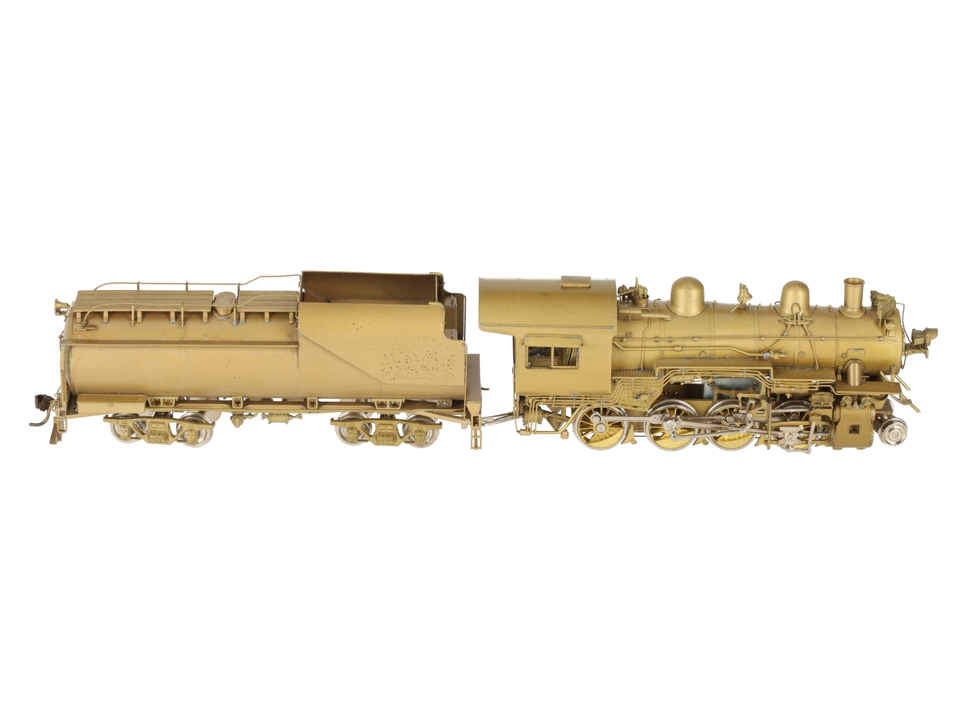 Overland Models HO Brass Chesapeake & Ohio G9 2-8-0 Steam Loco -Unpainted EX/Box