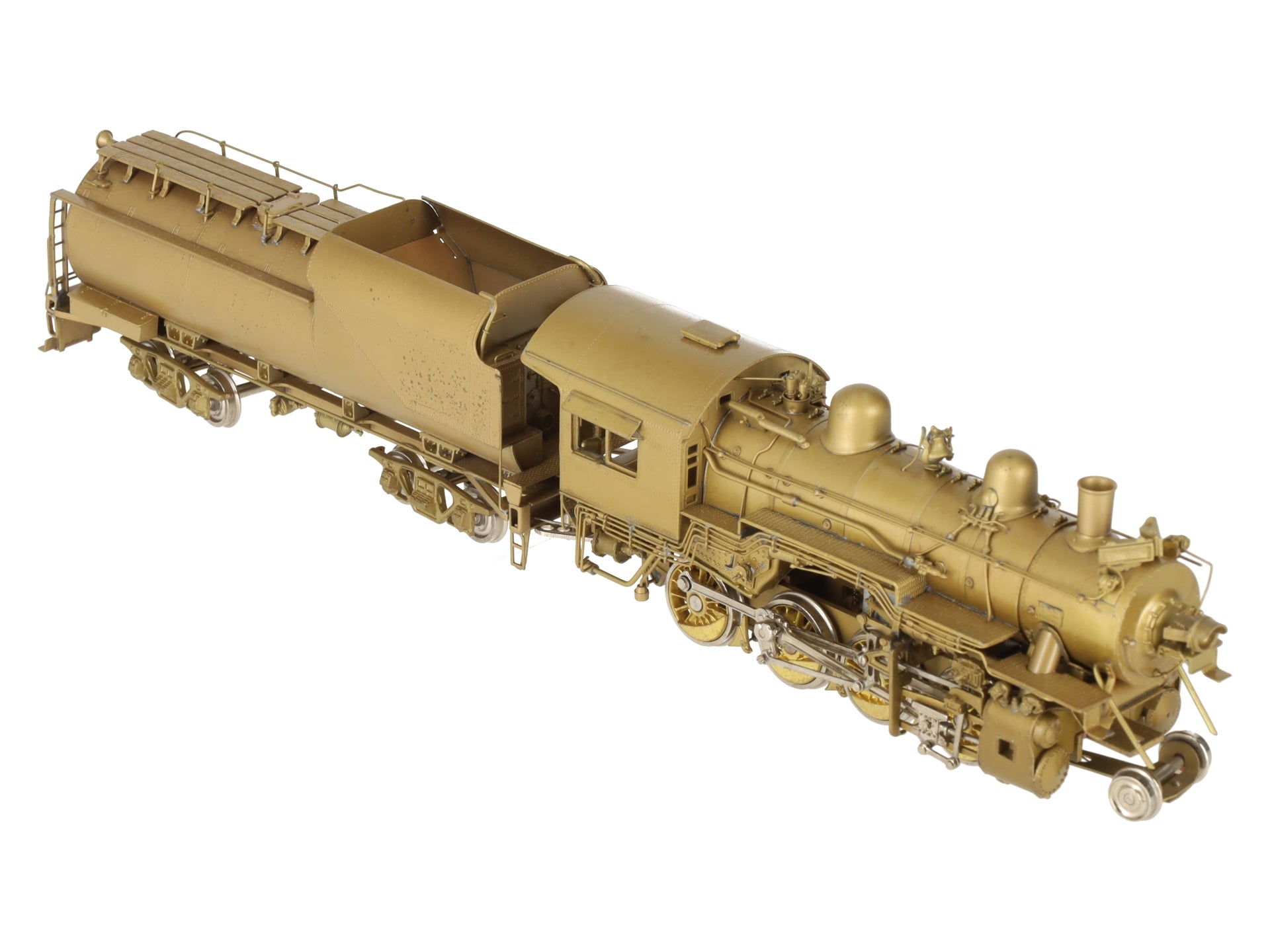 Overland Models HO Brass Chesapeake & Ohio G9 2-8-0 Steam Loco -Unpainted EX/Box