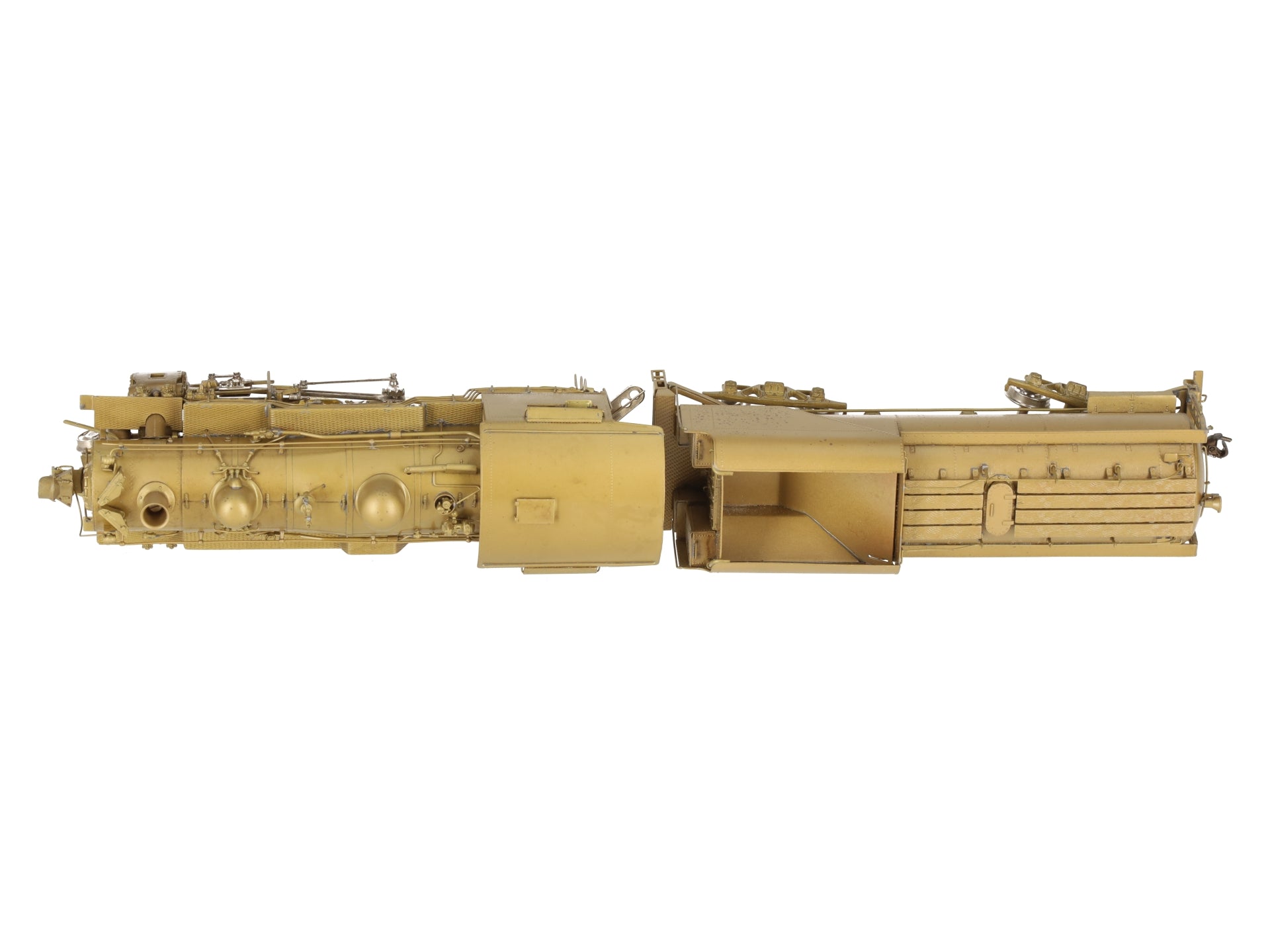 Overland Models HO Brass Chesapeake & Ohio G9 2-8-0 Steam Loco -Unpainted EX/Box