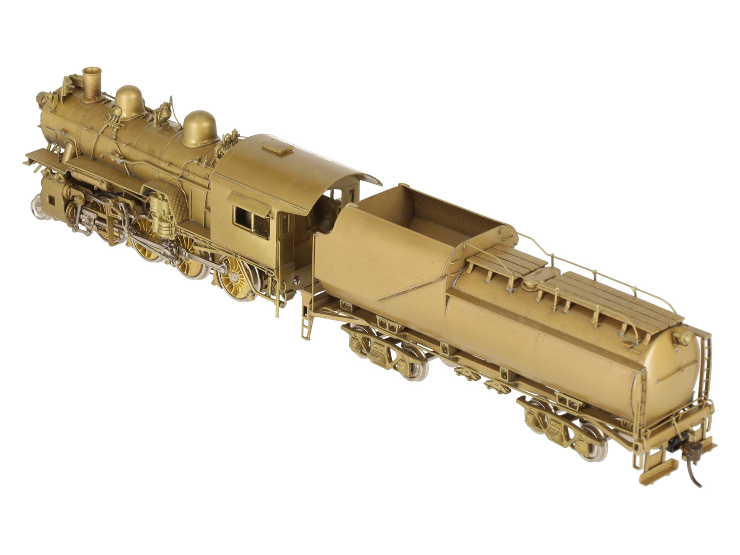 Overland Models HO Brass Chesapeake & Ohio G9 2-8-0 Steam Loco -Unpainted EX/Box