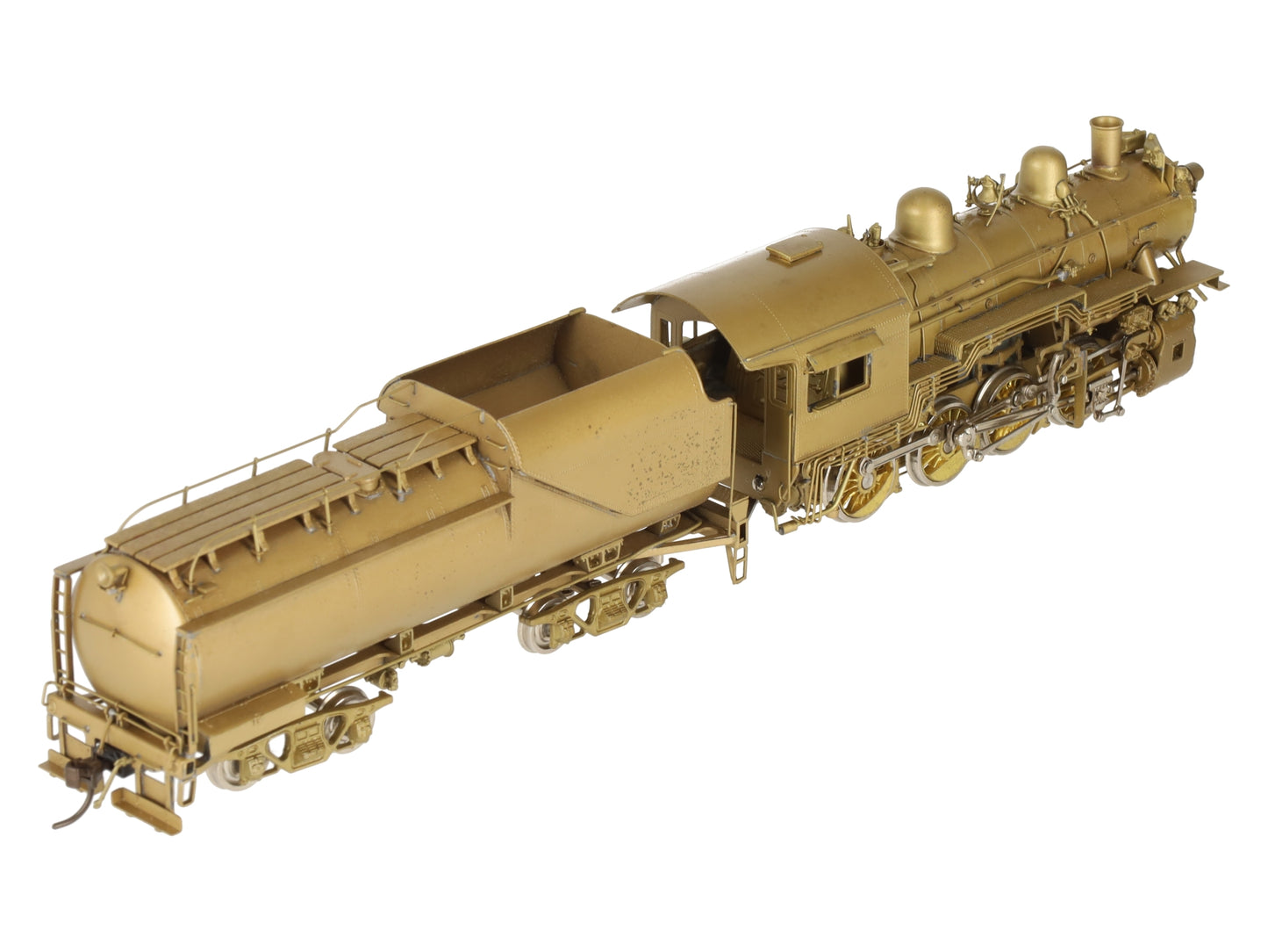 Overland Models HO Brass Chesapeake & Ohio G9 2-8-0 Steam Loco -Unpainted EX/Box