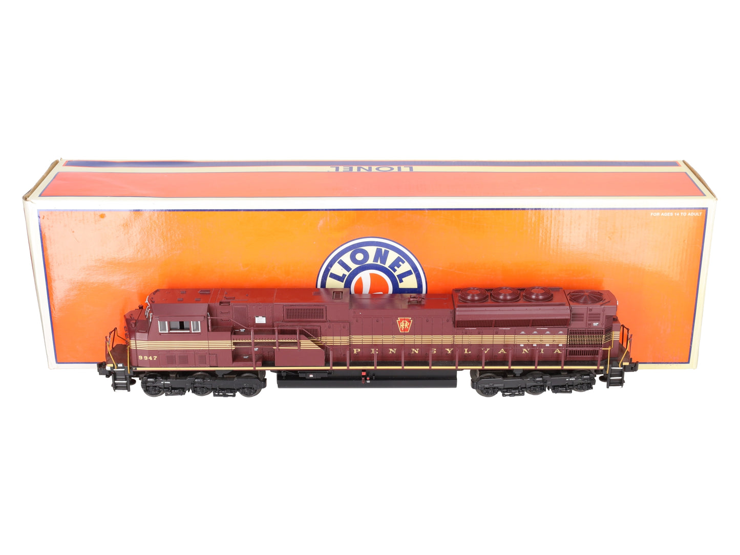 Lionel 6-38730 O Gauge PRR SD80MAC NON-PWR Diesel Locomotive #9947 EX/Box
