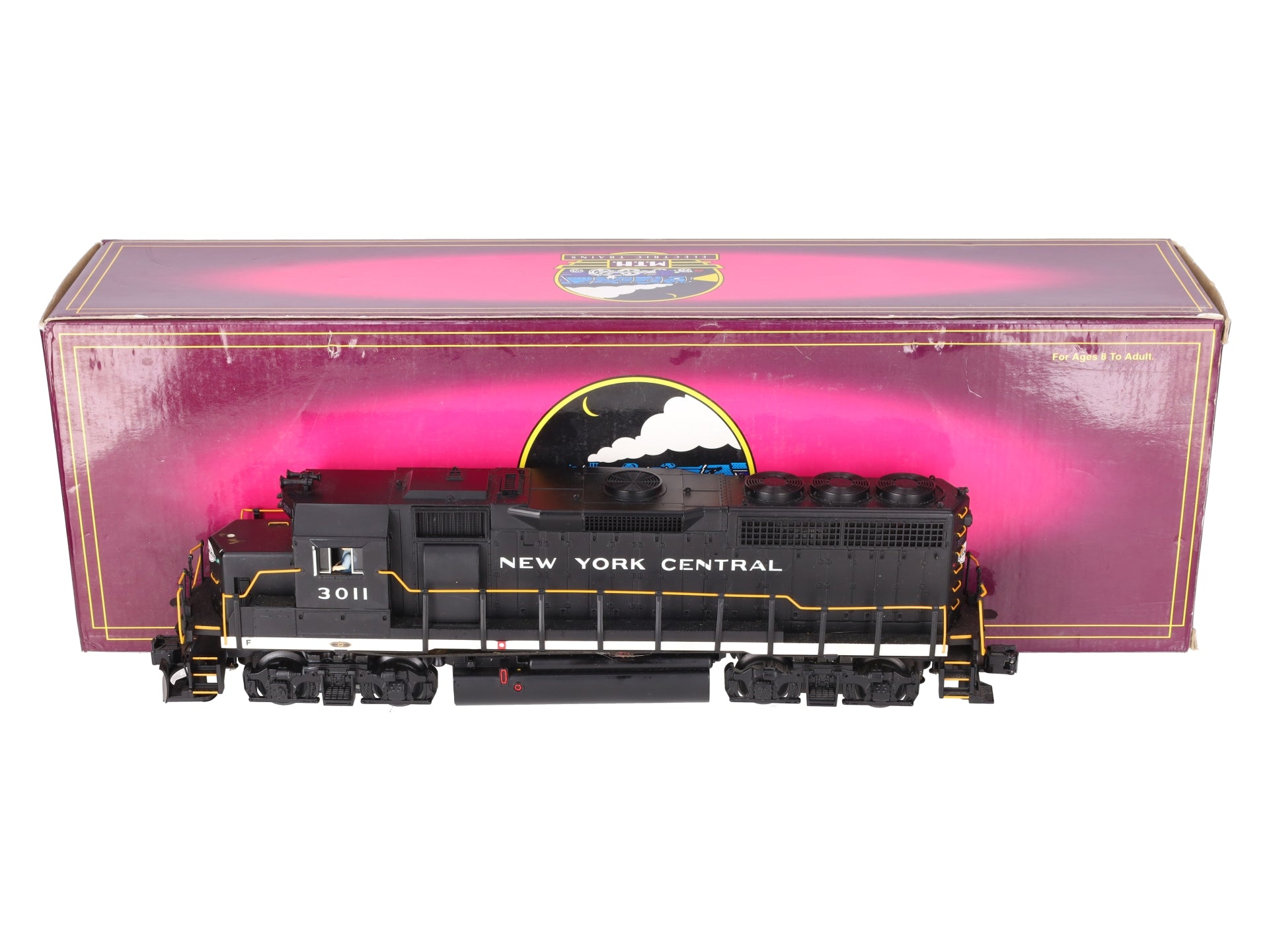 MTH 20-2371-1 New York Central GP-40 Diesel Engine w/PS 2.0.0 #3011 EX/Box