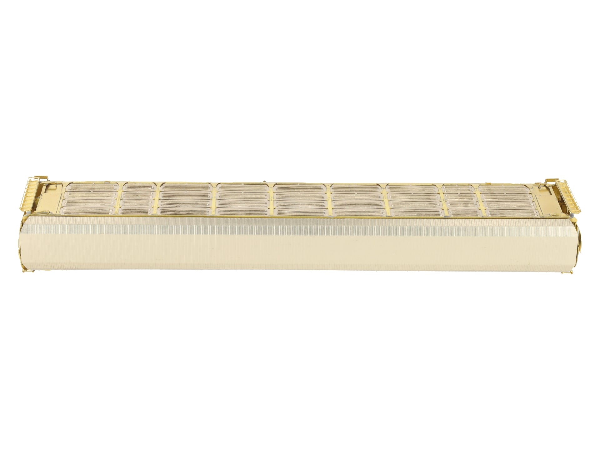 Overland OMI-3119 HO BRASS Thrall Tri-Level Enclosed Auto Rack w/ Tall End Doors EX/Box