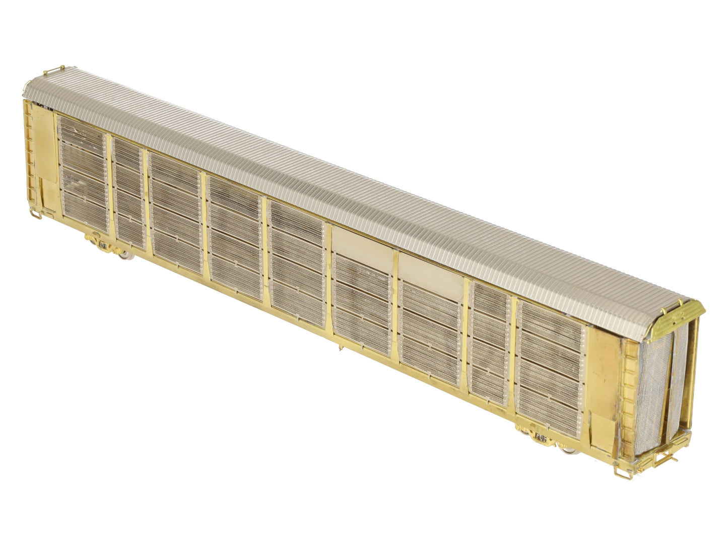 Overland OMI-3118 HO BRASS SP Auto Rack Tri-Level #517006 -Unpainted EX/Box