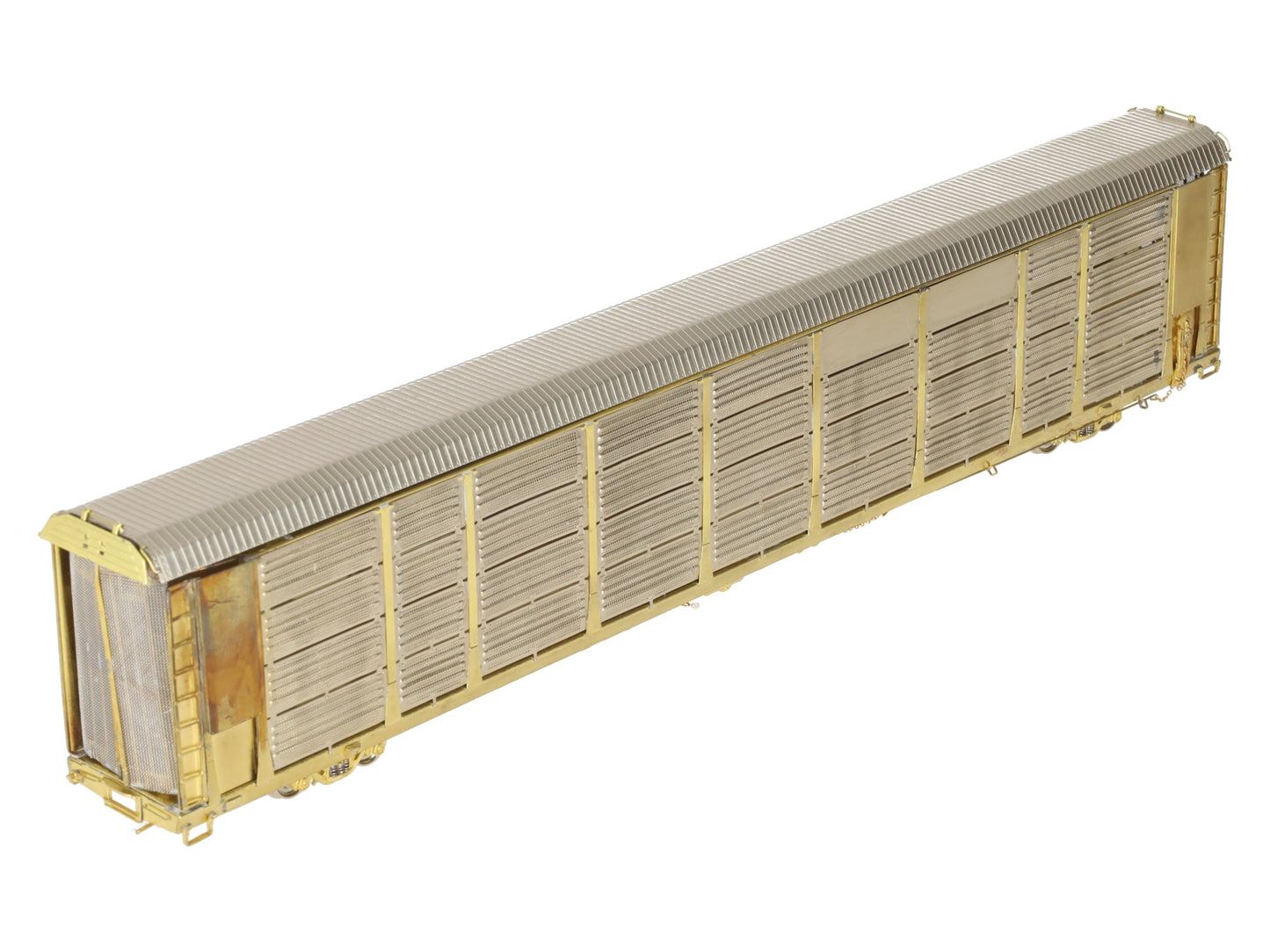 Overland OMI-3118 HO BRASS SP Auto Rack Tri-Level #517006 -Unpainted EX/Box