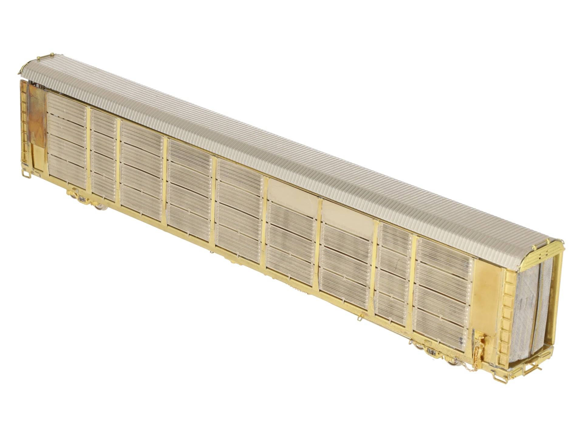 Overland OMI-3118 HO BRASS SP Auto Rack Tri-Level #517006 -Unpainted EX/Box