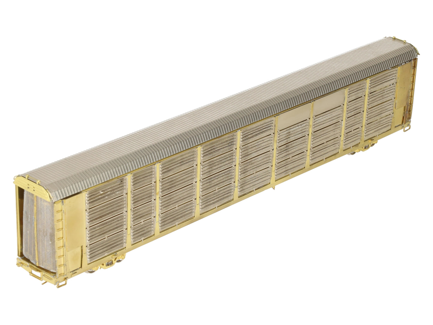 Overland OMI-3118 HO BRASS SP Auto Rack Tri-Level #517006 -Unpainted EX/Box