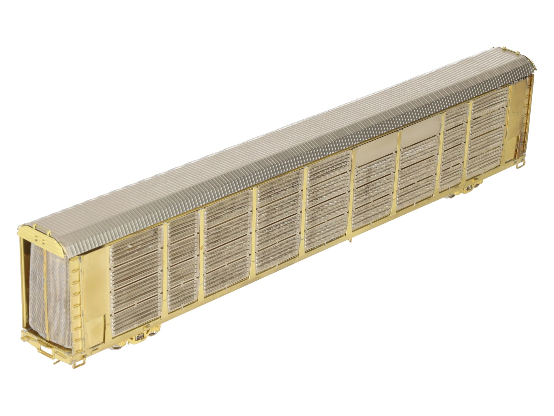 Overland OMI-3118 HO BRASS SP Auto Rack Tri-Level #517006 -Unpainted EX/Box