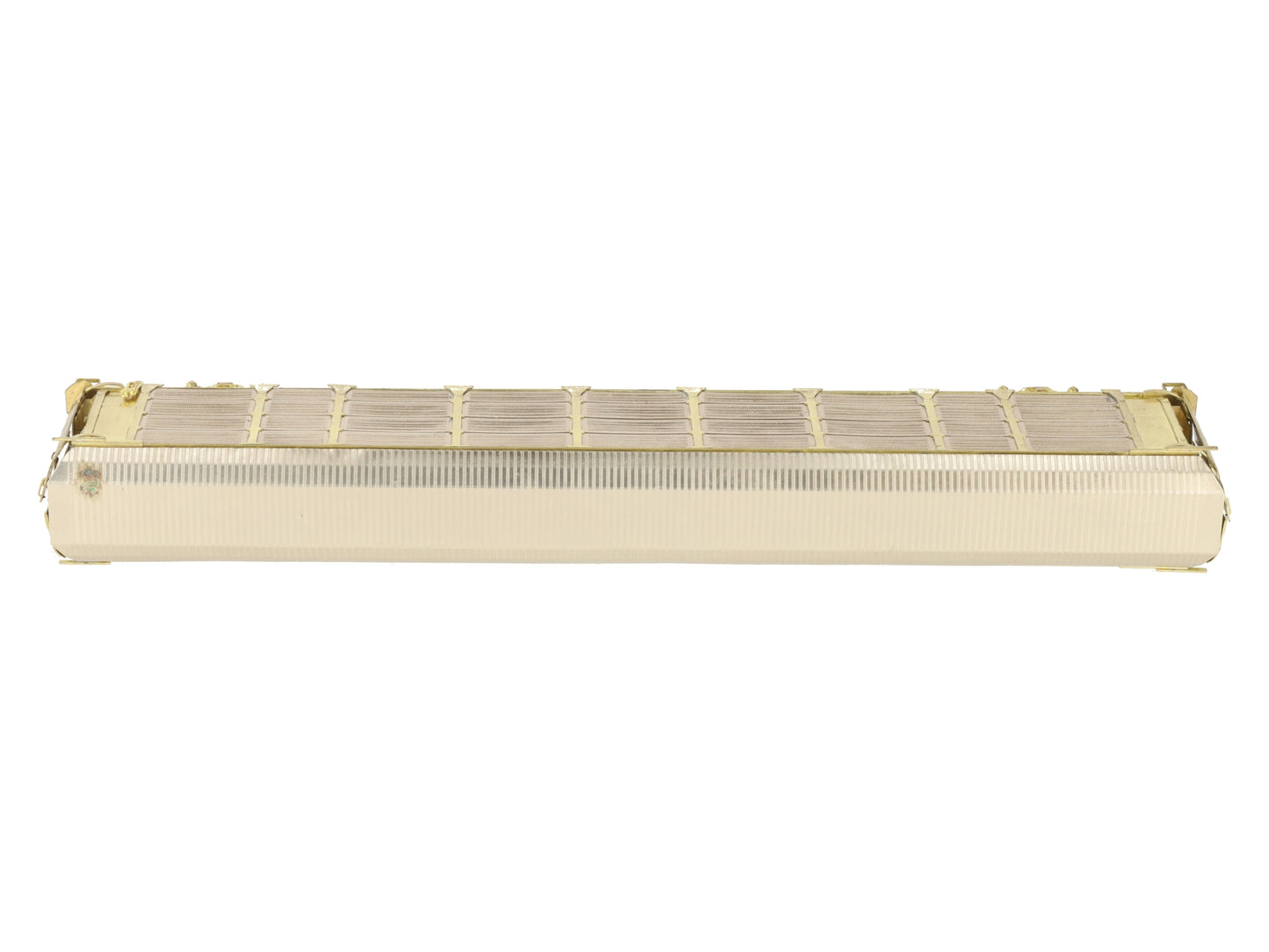 Overland 1323 HO BRASS Auto Rack Bi-Level Thrall w/ Closed Sides/Top -Unpainted EX/Box