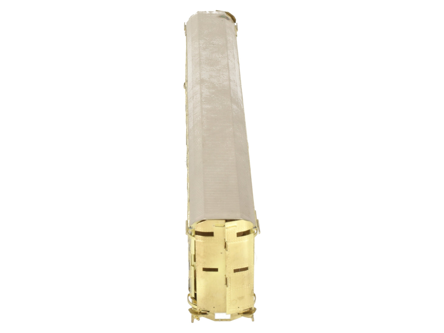 Overland 1323 HO BRASS Auto Rack Bi-Level Thrall w/ Closed Sides/Top -Unpainted EX/Box