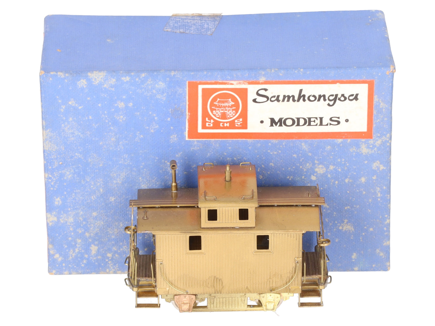 Samhongsa BRASS HO Scale Reading Caboose EX/Box