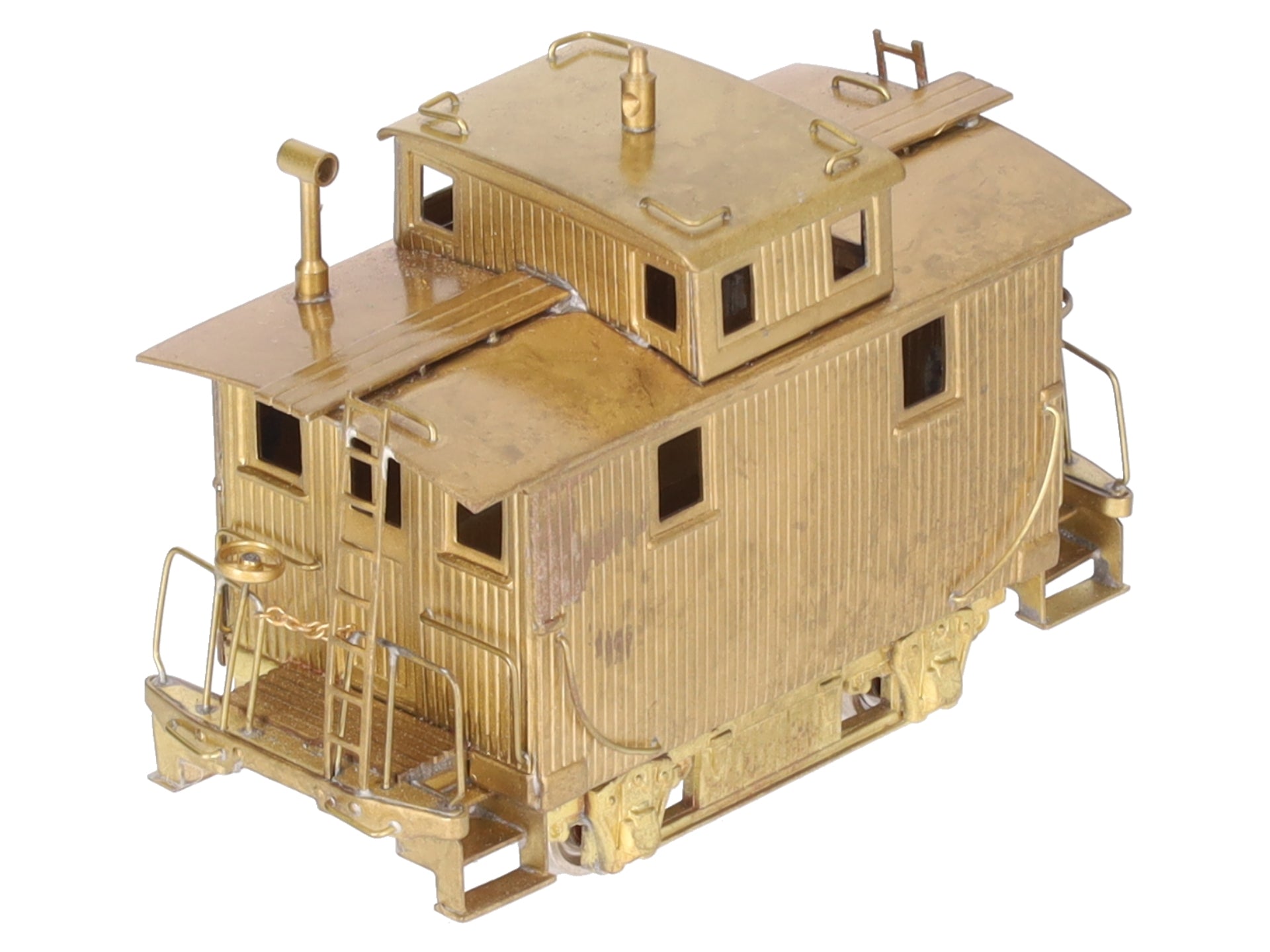 Samhongsa SH-701 HO BRASS Reading 4-Wheel Caboose EX/Box