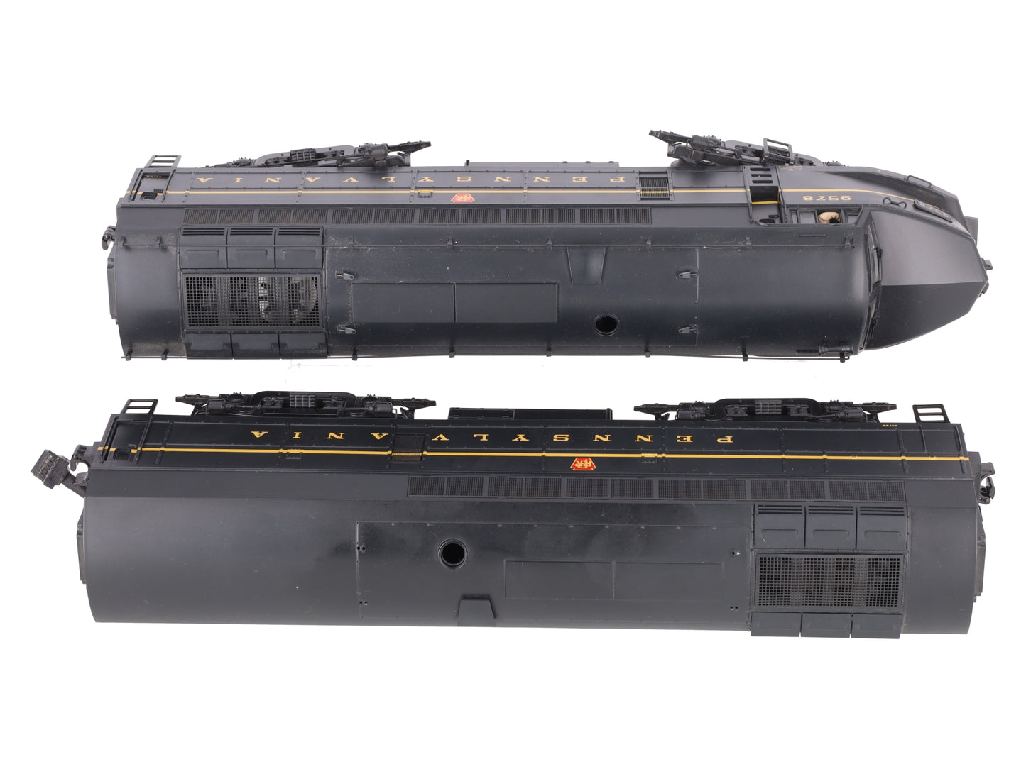 MTH 20-2726-1 O PRR Sharknose AB Diesel Engine Set w/Proto-Sound 2.0 #9578/9578 EX/Box