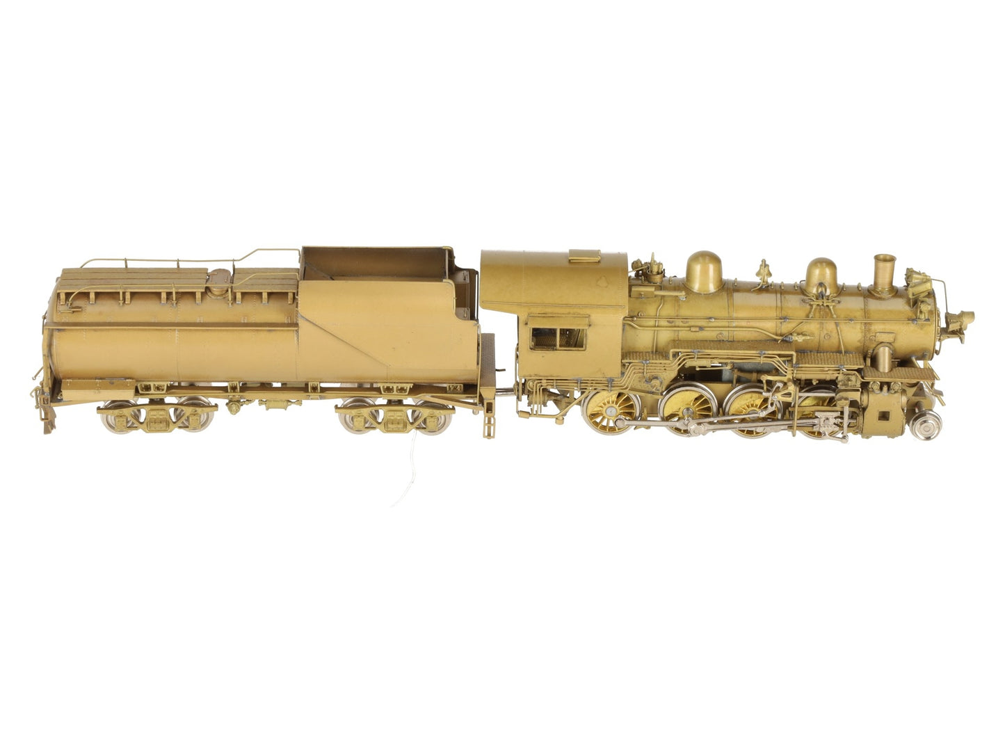 Overland Models HO Brass Chesapeake & Ohio G9 2-8-0 Steam Loco -Unpainted EX/Box