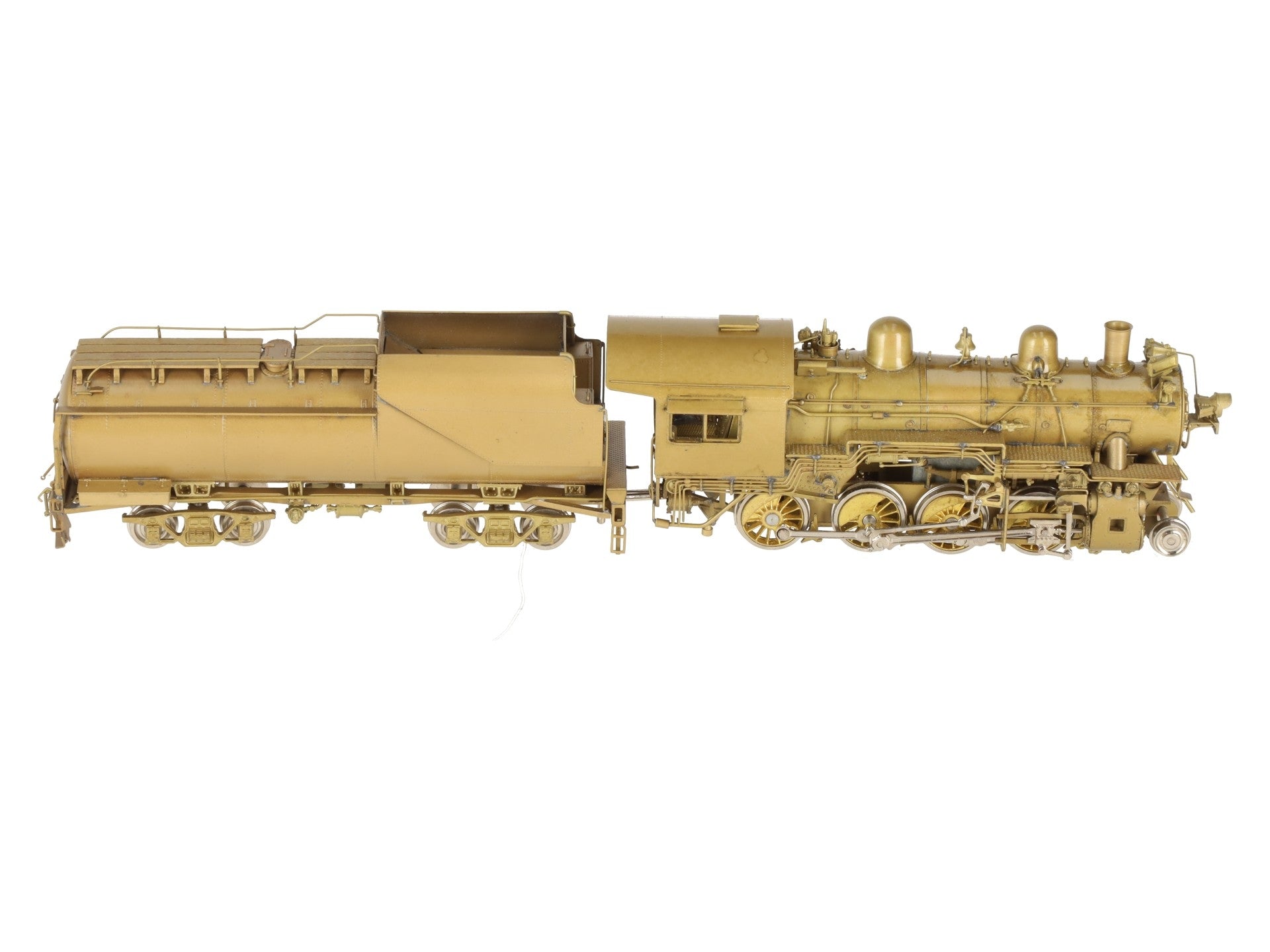 Overland Models HO Brass Chesapeake & Ohio G9 2-8-0 Steam Loco -Unpainted EX/Box