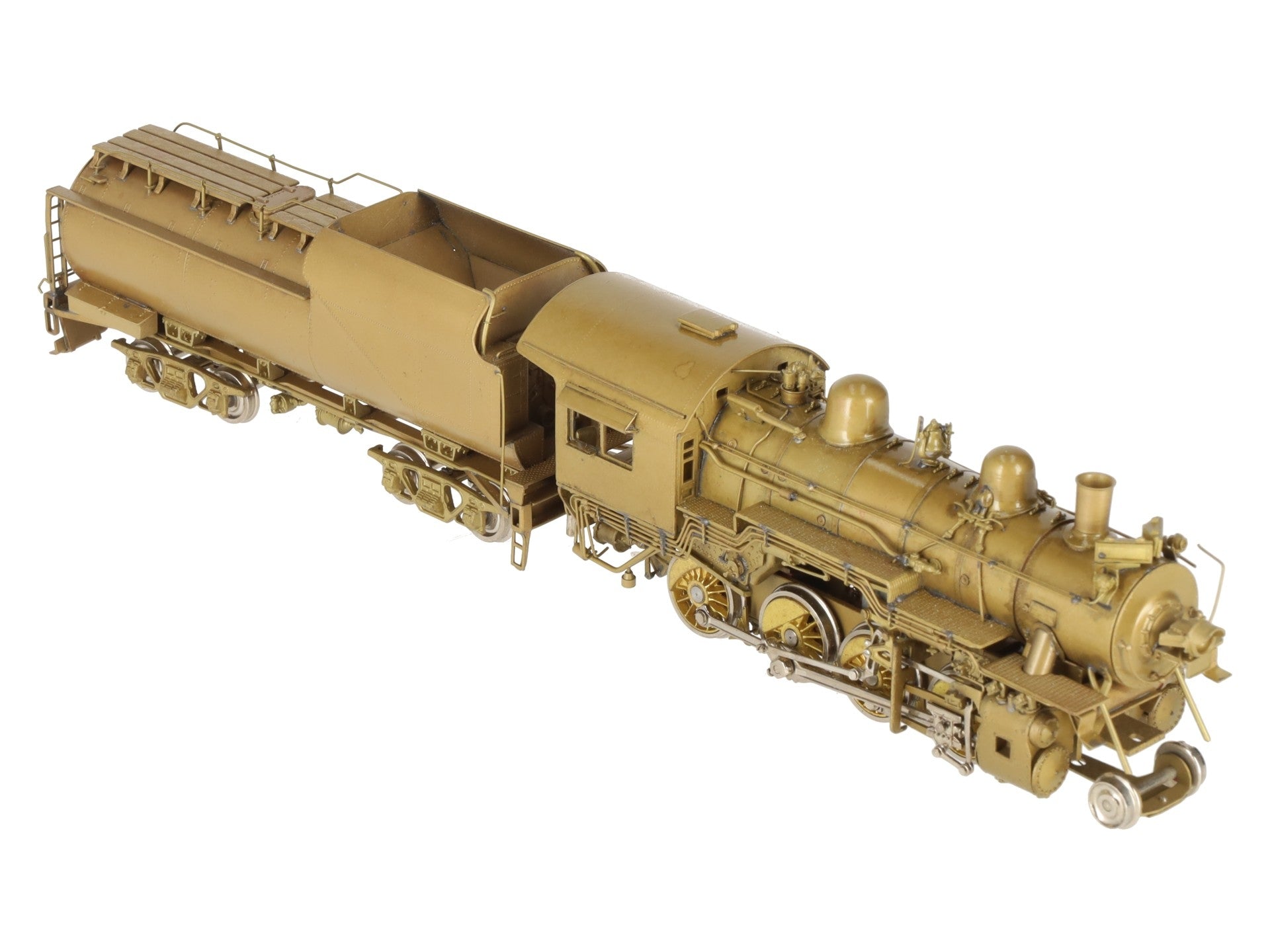 Overland Models HO Brass Chesapeake & Ohio G9 2-8-0 Steam Loco -Unpainted EX/Box