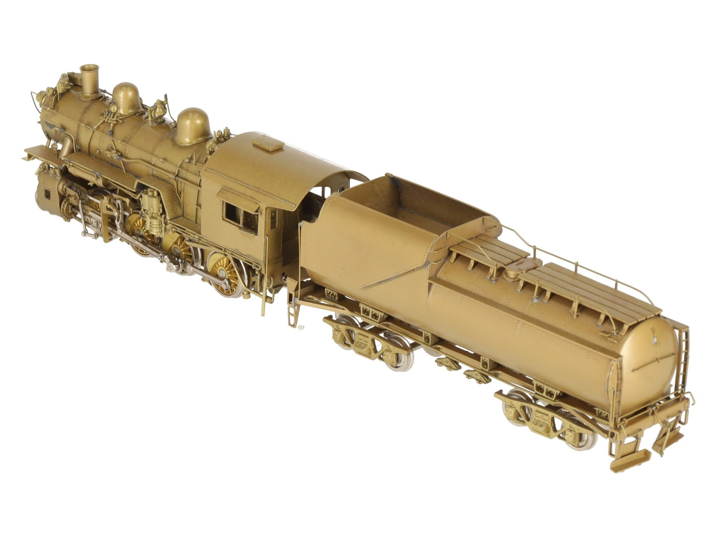 Overland Models HO Brass Chesapeake & Ohio G9 2-8-0 Steam Loco -Unpainted EX/Box