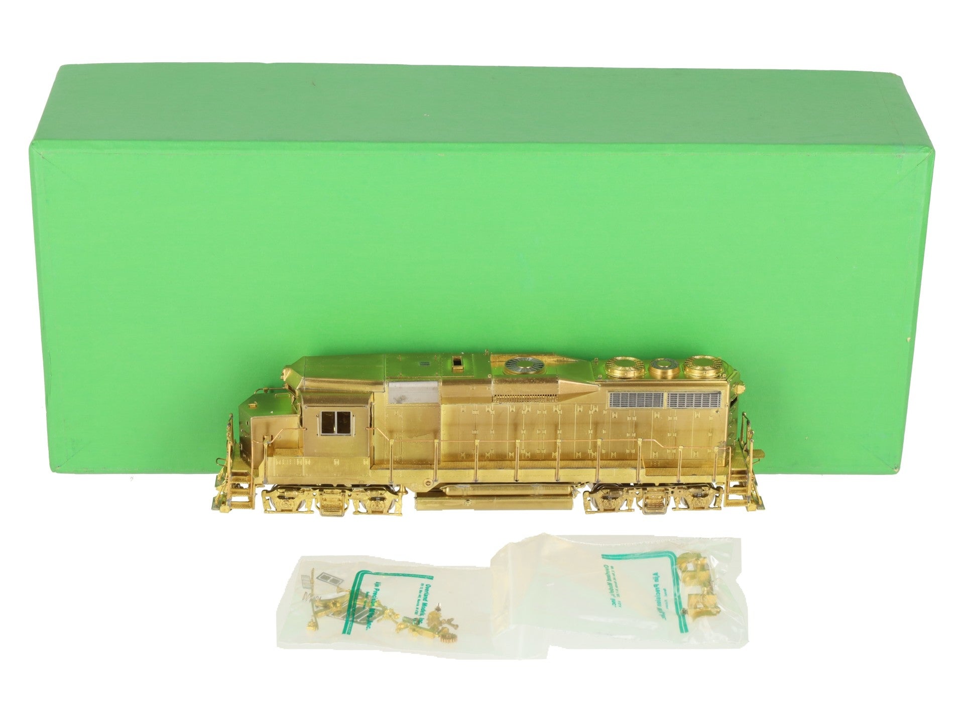 Overland OMI-5002 HO BRASS EMD GP30 Phase I Low Hood Diesel Loco -Unpainted EX/Box