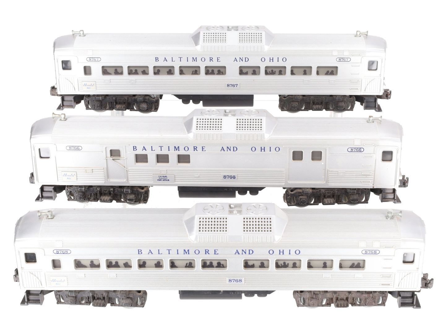 Lionel 6-1766 O Gauge Baltimore & Ohio RDC Service Station Special Set EX/Box