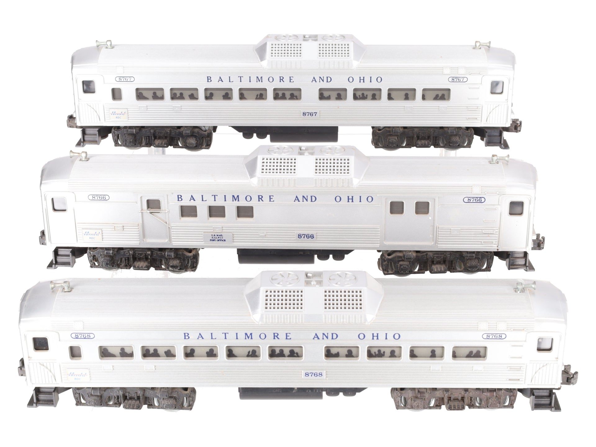 Lionel 6-1766 O Gauge Baltimore & Ohio RDC Service Station Special Set EX/Box