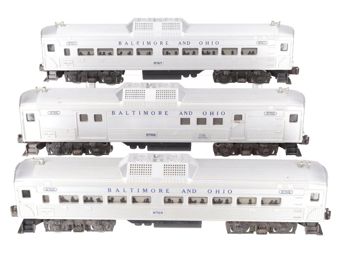 Lionel 6-1766 O Gauge Baltimore & Ohio RDC Service Station Special Set EX/Box