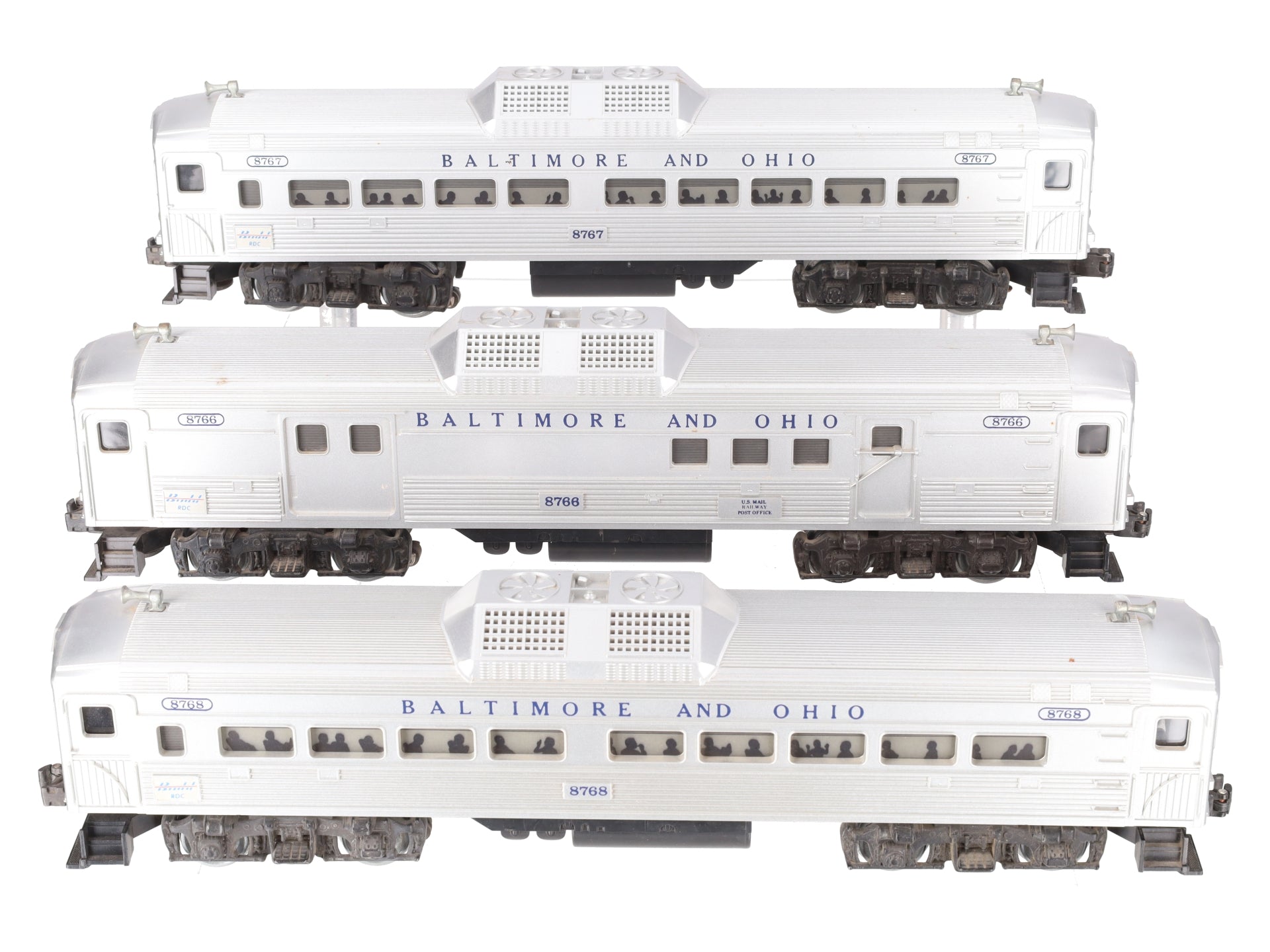 Lionel 6-1766 O Gauge Baltimore & Ohio RDC Service Station Special Set EX/Box