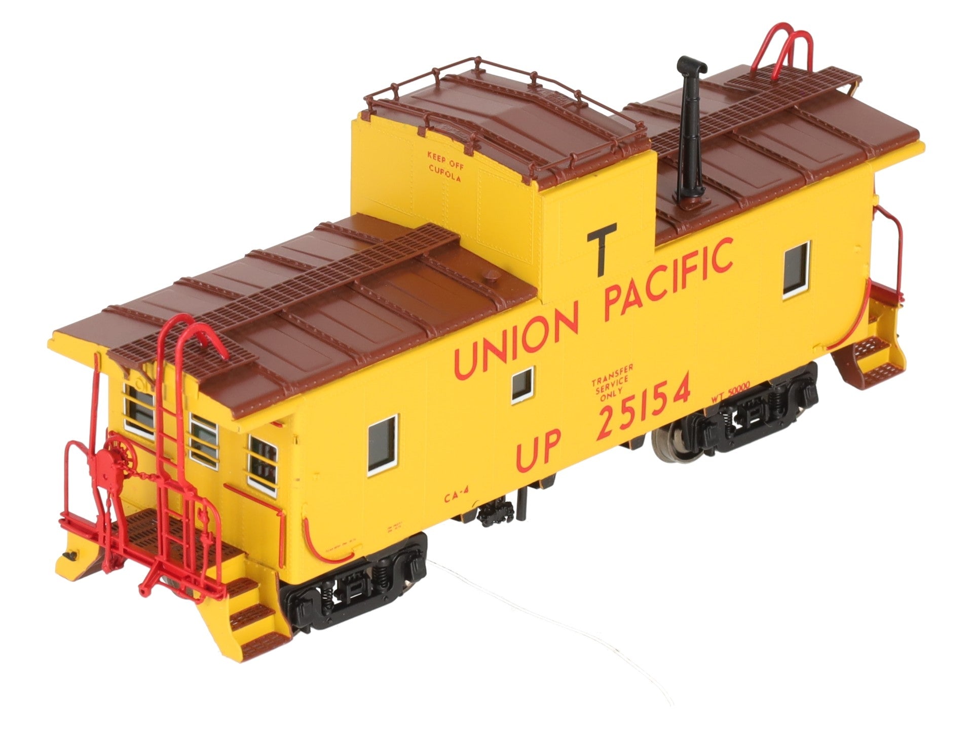 Overland OMI-3971.7 HO Scale Brass Union Pacific CA-4 Caboose #25154 LN/Box