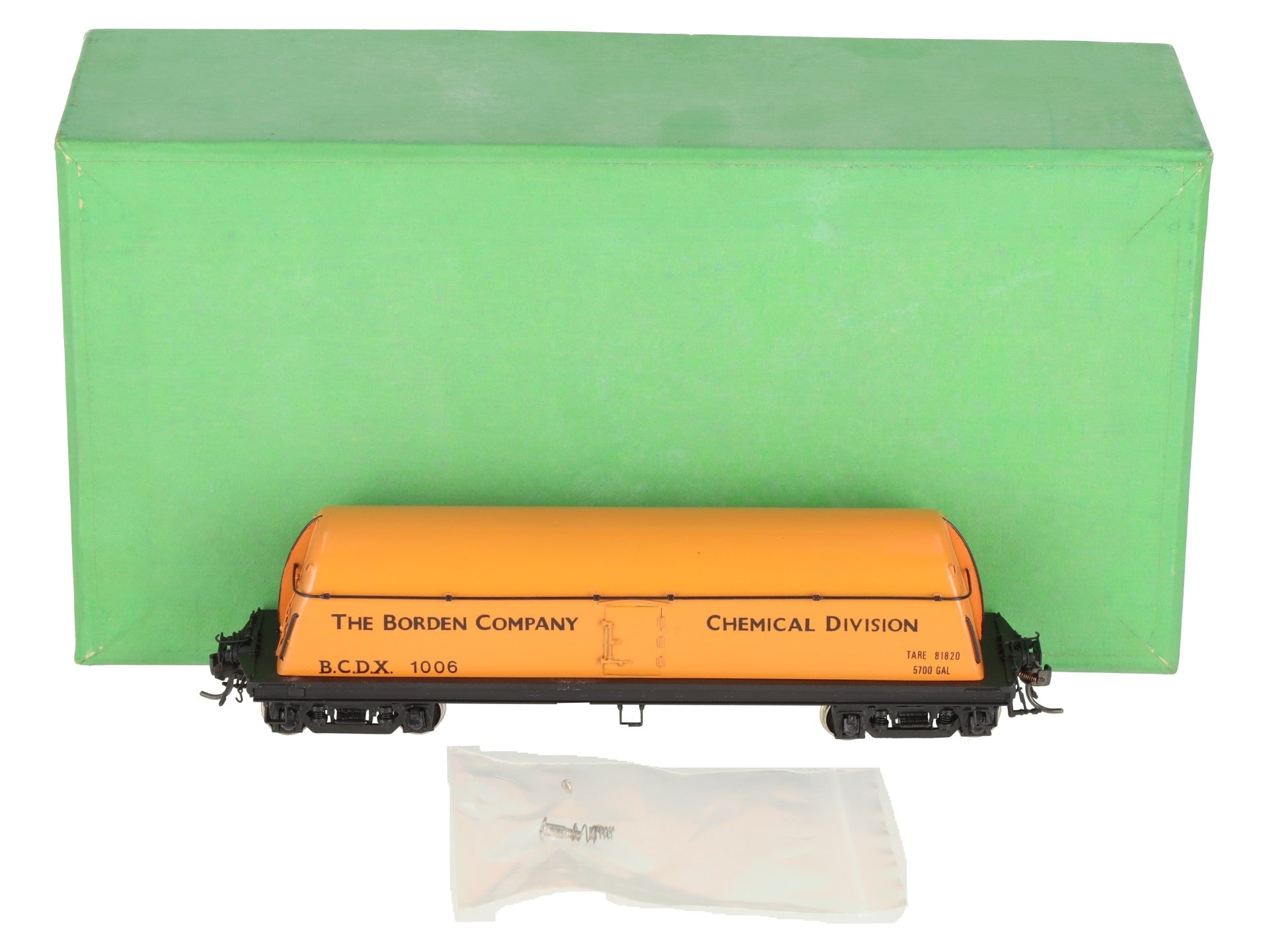 Overland OMI-1369 HO Scale BRASS The Borden Company Car #1006/Box