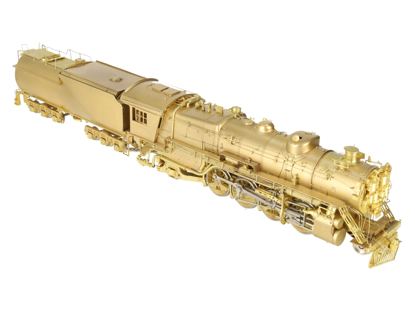 Oriental Limited O Brass GN 2-8-2 Steam Locomotive & Tender w/ Open Cab (2-Rail) EX/Box