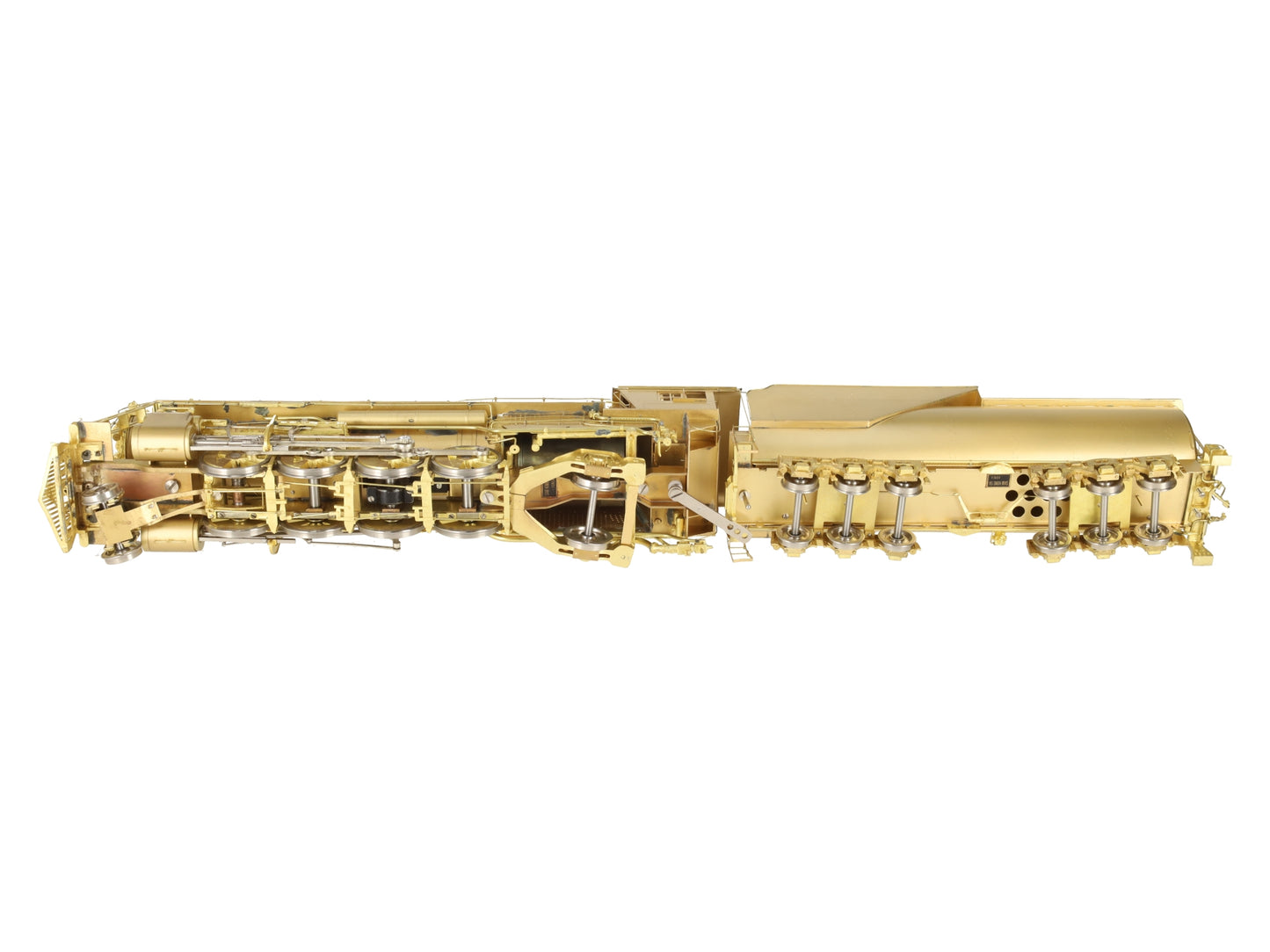 Oriental Limited O Brass GN 2-8-2 Steam Locomotive & Tender w/ Open Cab (2-Rail) EX/Box