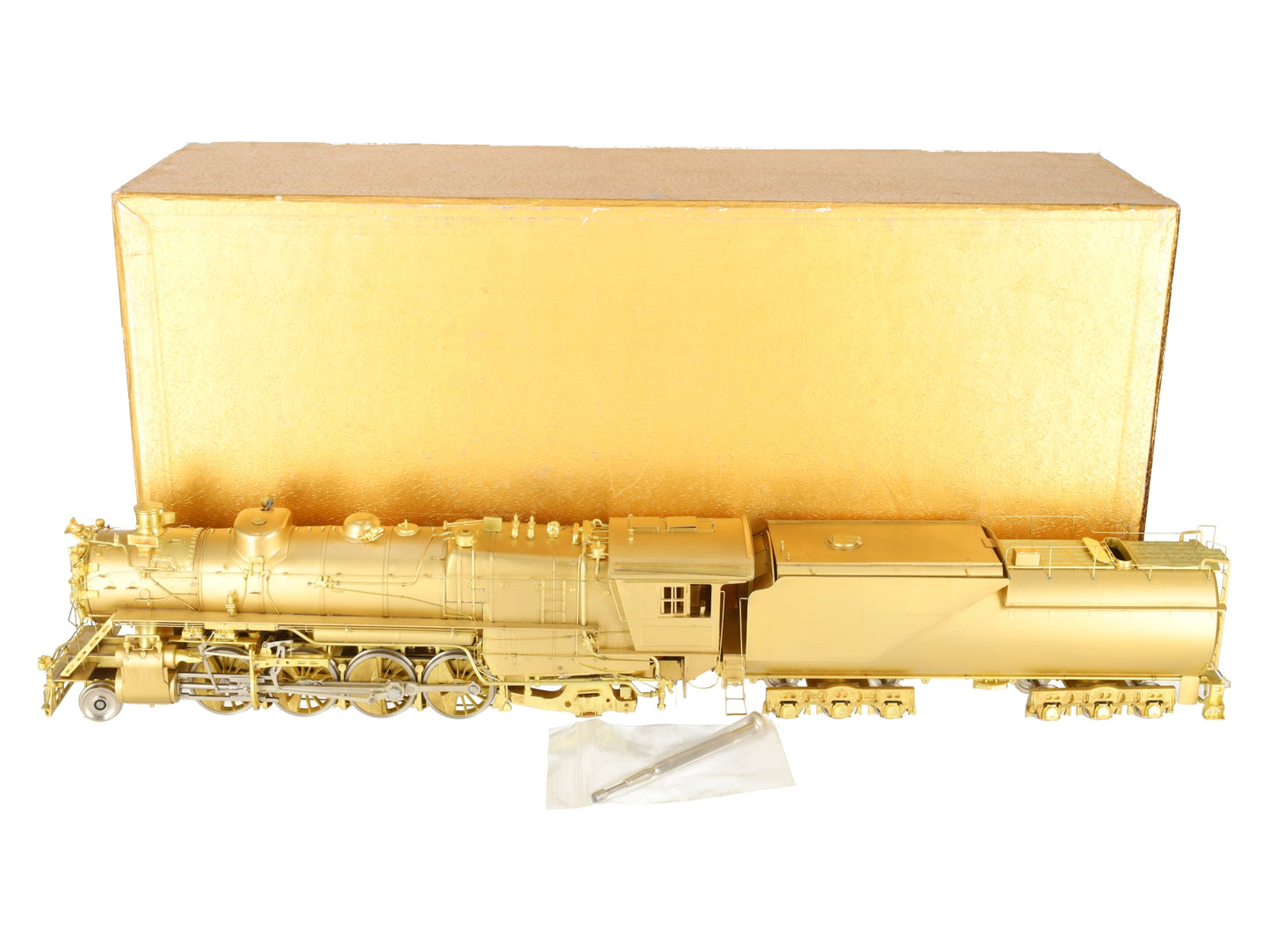 Oriental Limited O Brass GN 2-8-2 Steam Locomotive & Tender w/ Open Cab (2-Rail) EX/Box