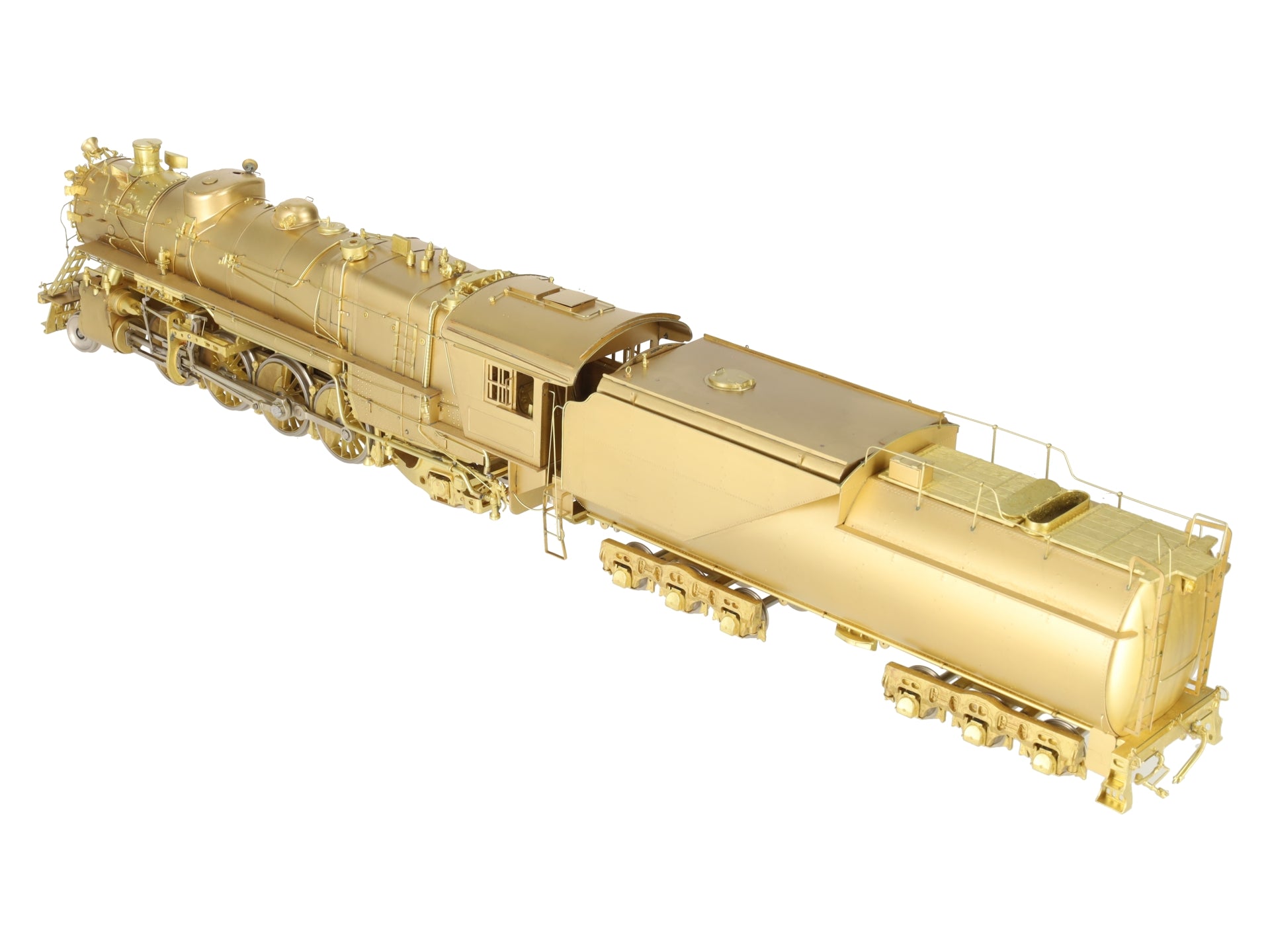 Oriental Limited O Brass GN 2-8-2 Steam Locomotive & Tender w/ Open Cab (2-Rail) EX/Box