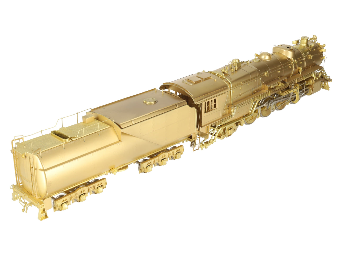 Oriental Limited O Brass GN 2-8-2 Steam Locomotive & Tender w/ Open Cab (2-Rail) EX/Box