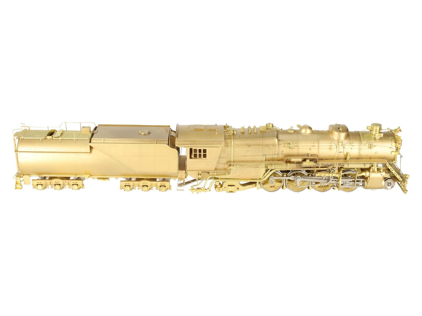 Oriental Limited O Brass GN 2-8-2 Steam Locomotive & Tender w/ Open Cab (2-Rail) EX/Box