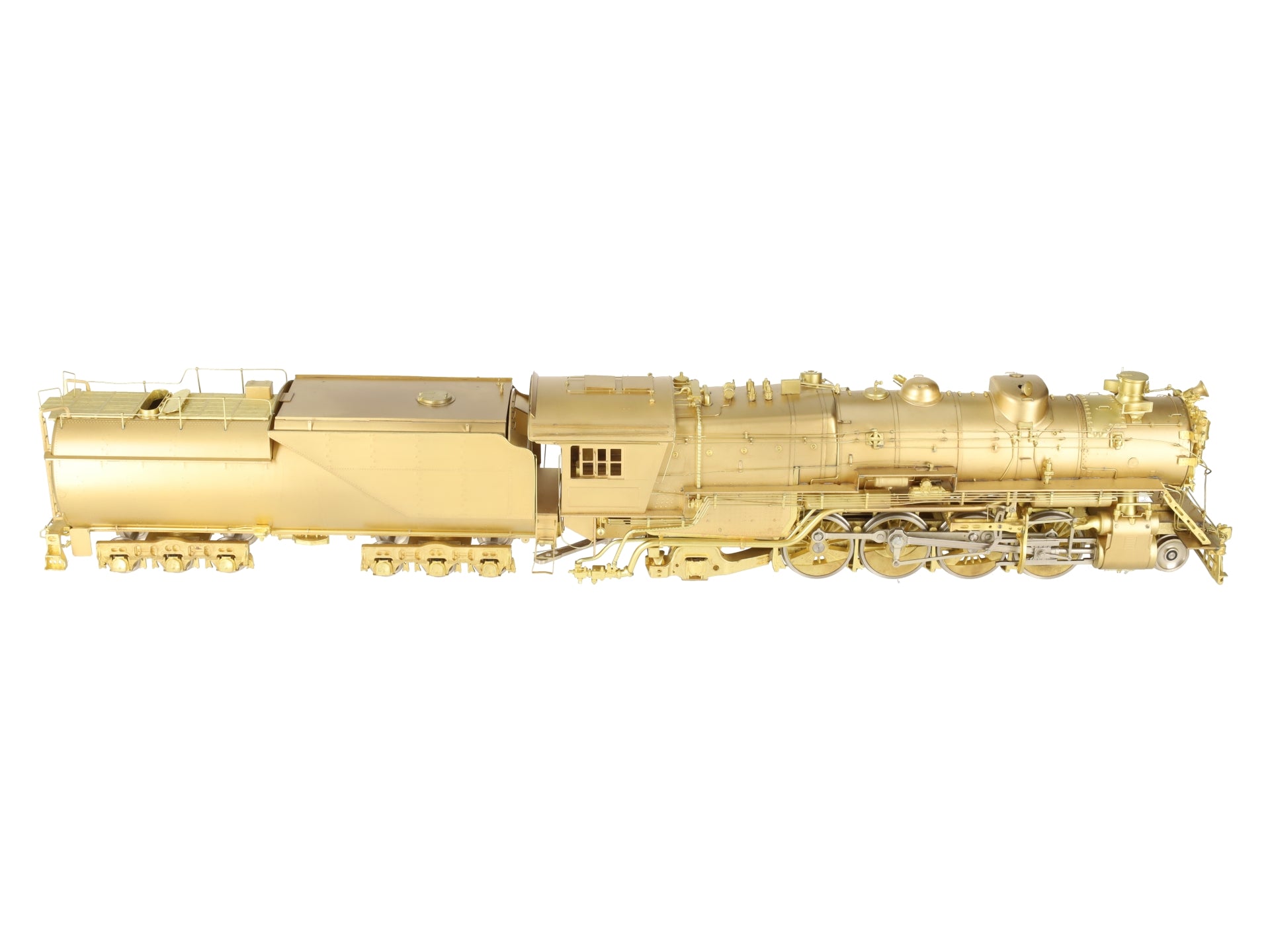 Oriental Limited O Brass GN 2-8-2 Steam Locomotive & Tender w/ Open Cab (2-Rail) EX/Box