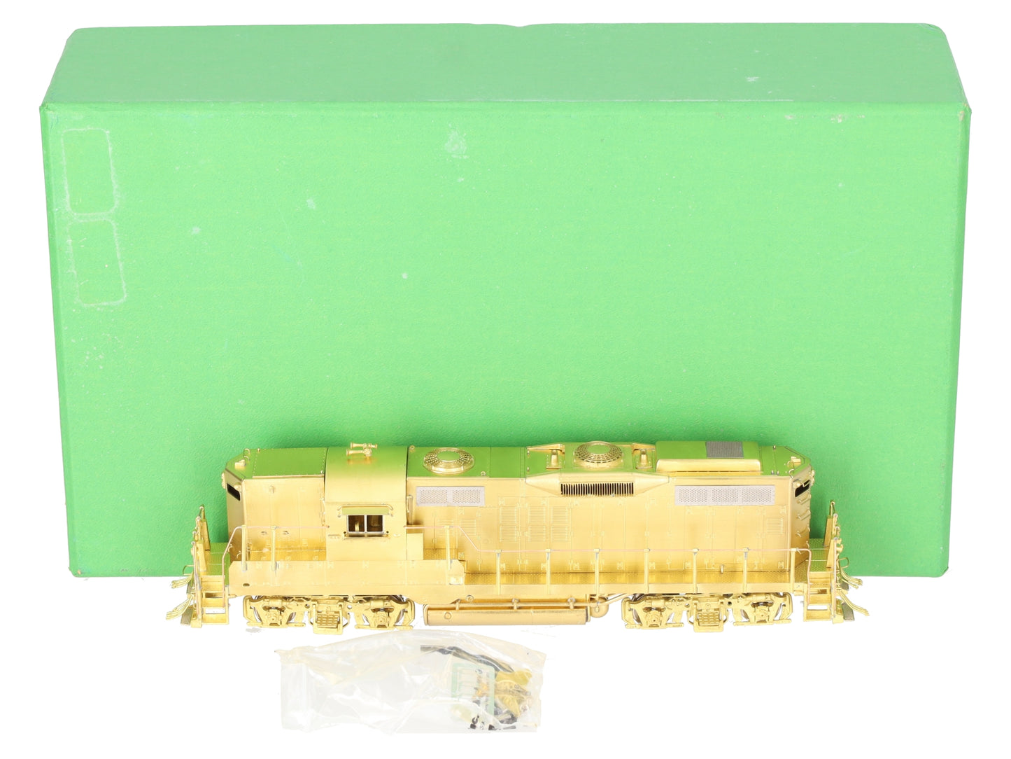 Overland OMI-5476 HO Scale BRASS UP GP9A Diesel Locomotive - Unpainted EX/Box