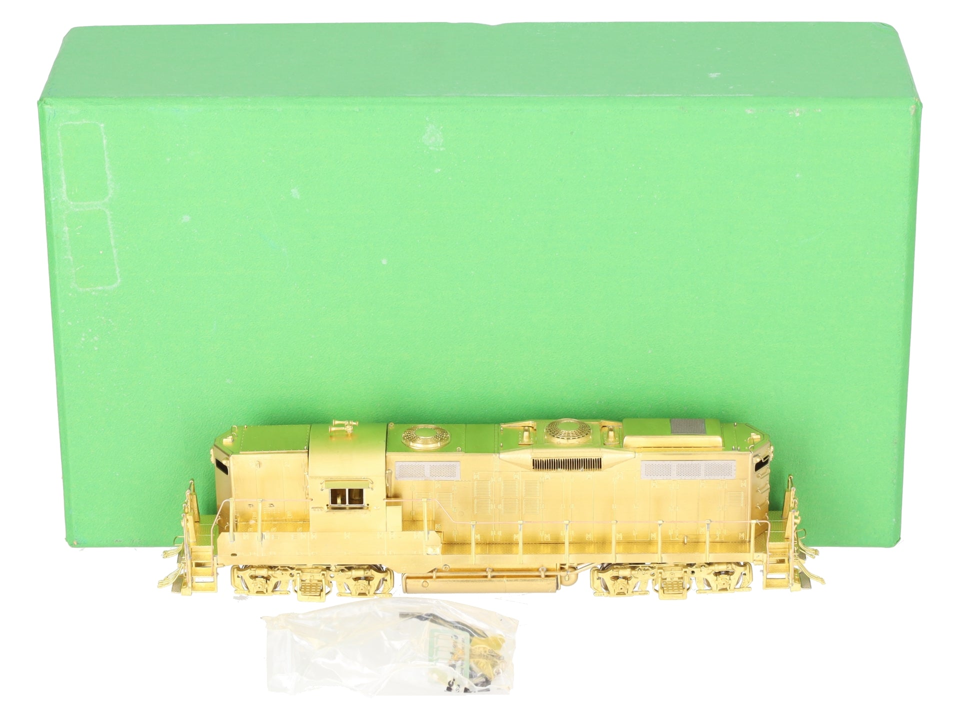 Overland OMI-5476 HO Scale BRASS UP GP9A Diesel Locomotive - Unpainted EX/Box