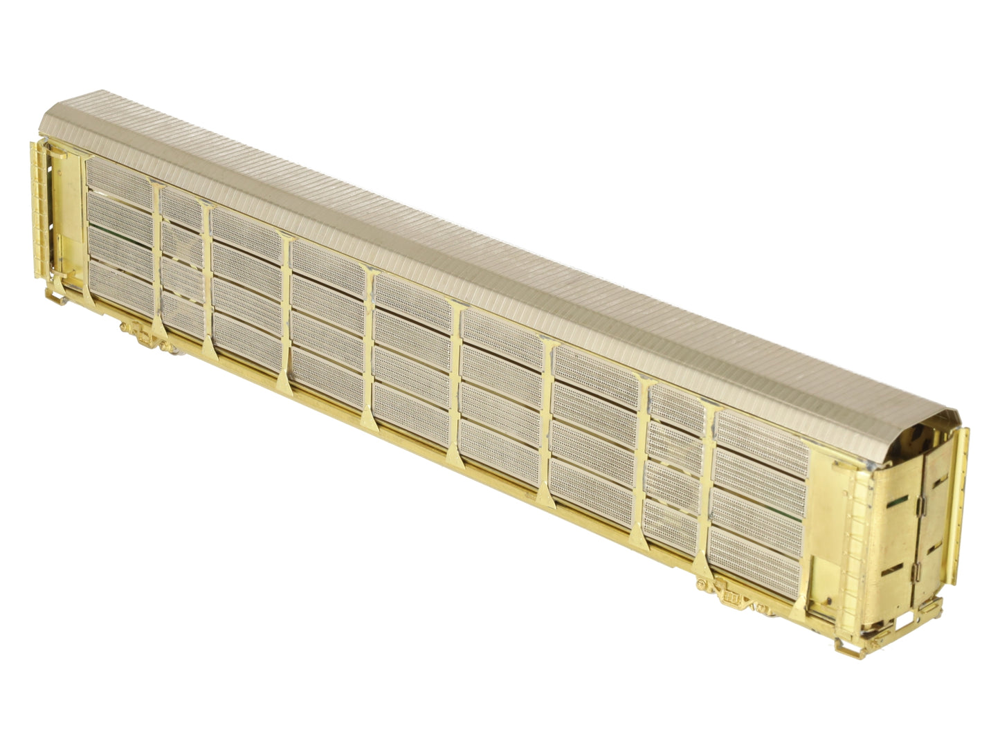 Overland OMI-1325 HO Scale BRASS Tri Level Auto Rack EX/Box