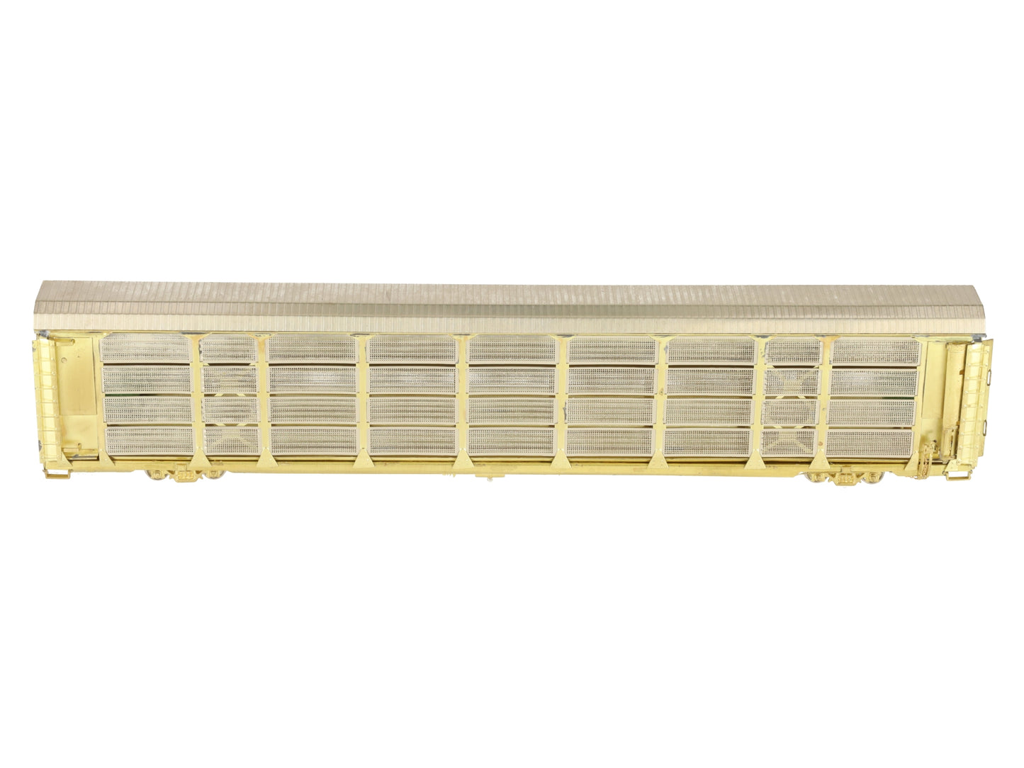 Overland OMI-1325 HO Scale BRASS Tri Level Auto Rack EX/Box