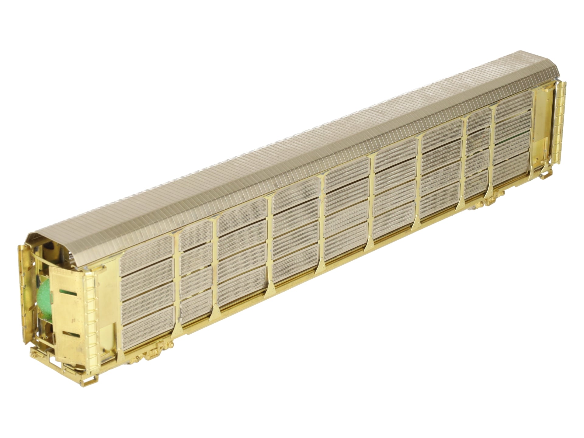 Overland OMI-1325 HO Scale BRASS Tri Level Auto Rack EX/Box