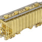 Overland OMI-3053 HO Scale BRASS ATSF 2-Bay Hopper Car EX/Box