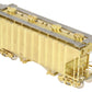 Overland OMI-3053 HO Scale BRASS ATSF 2-Bay Hopper Car EX/Box