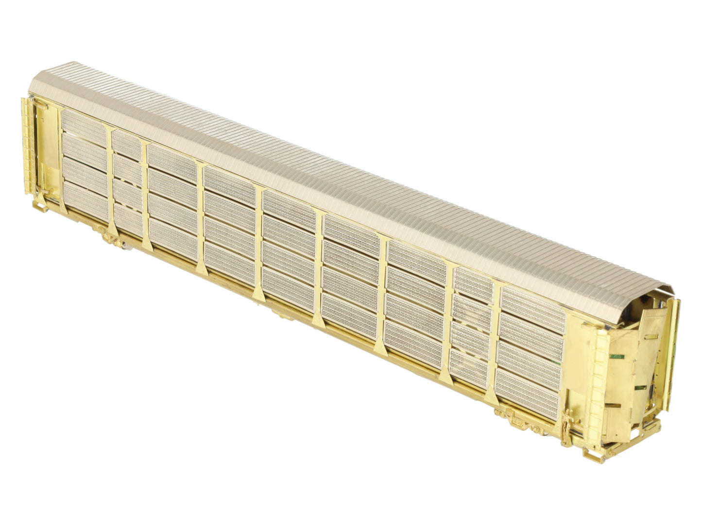 Overland OMI-1325 HO Scale BRASS Tri Level Auto Rack EX/Box