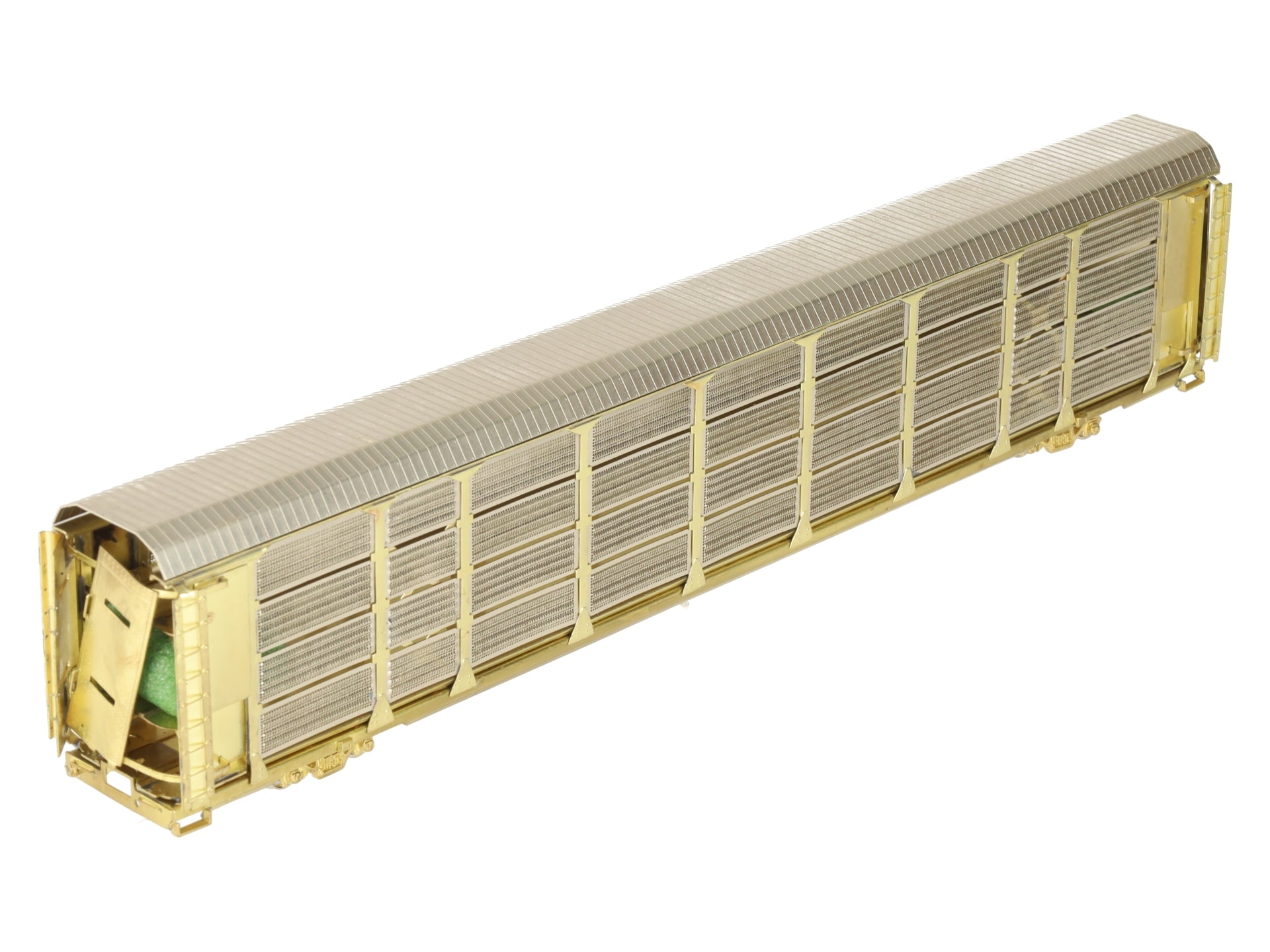 Overland OMI-1325 HO Scale BRASS Tri Level Auto Rack EX/Box