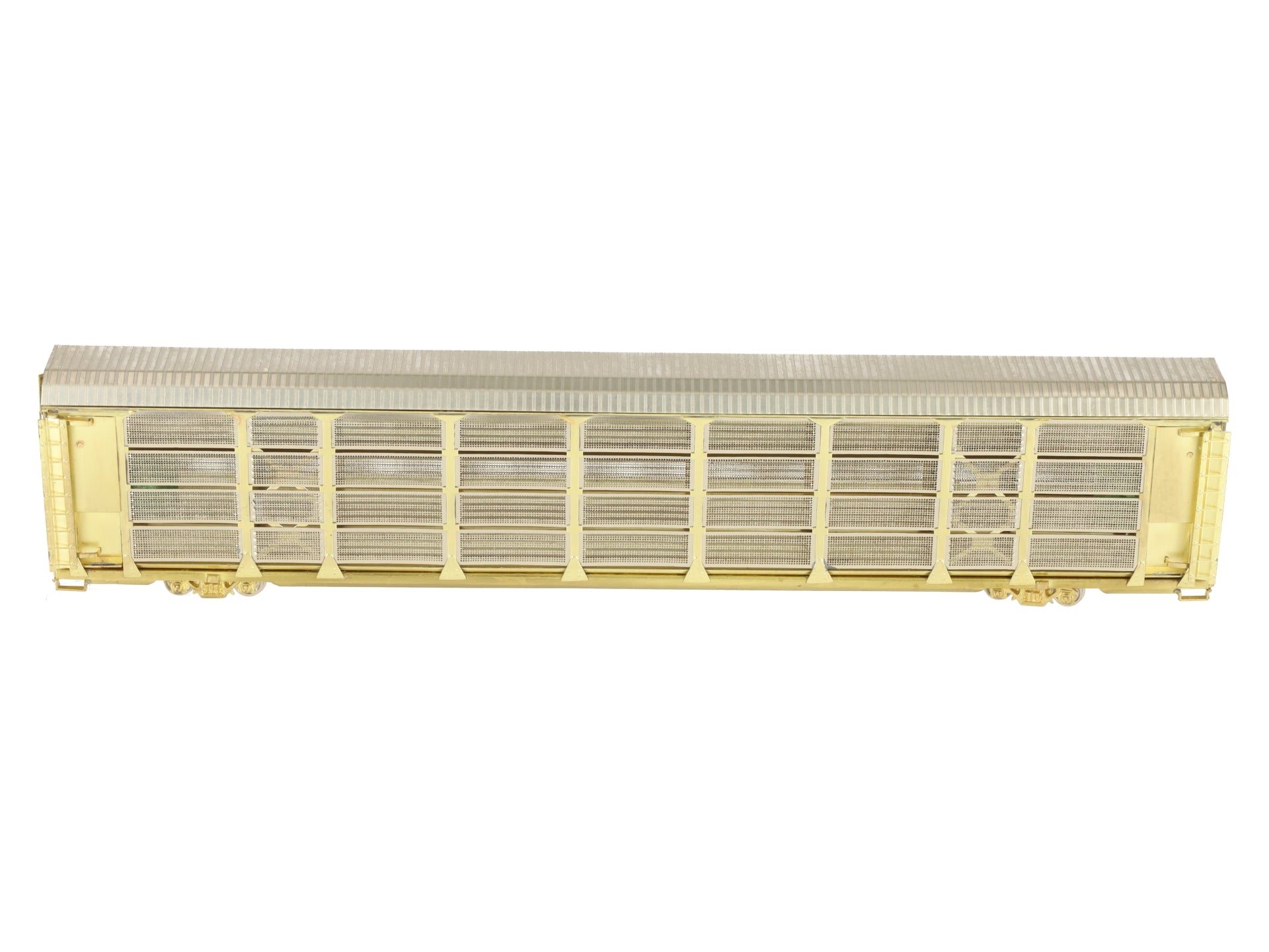 Overland OMI-1325 HO Scale BRASS Tri Level Auto Rack EX/Box